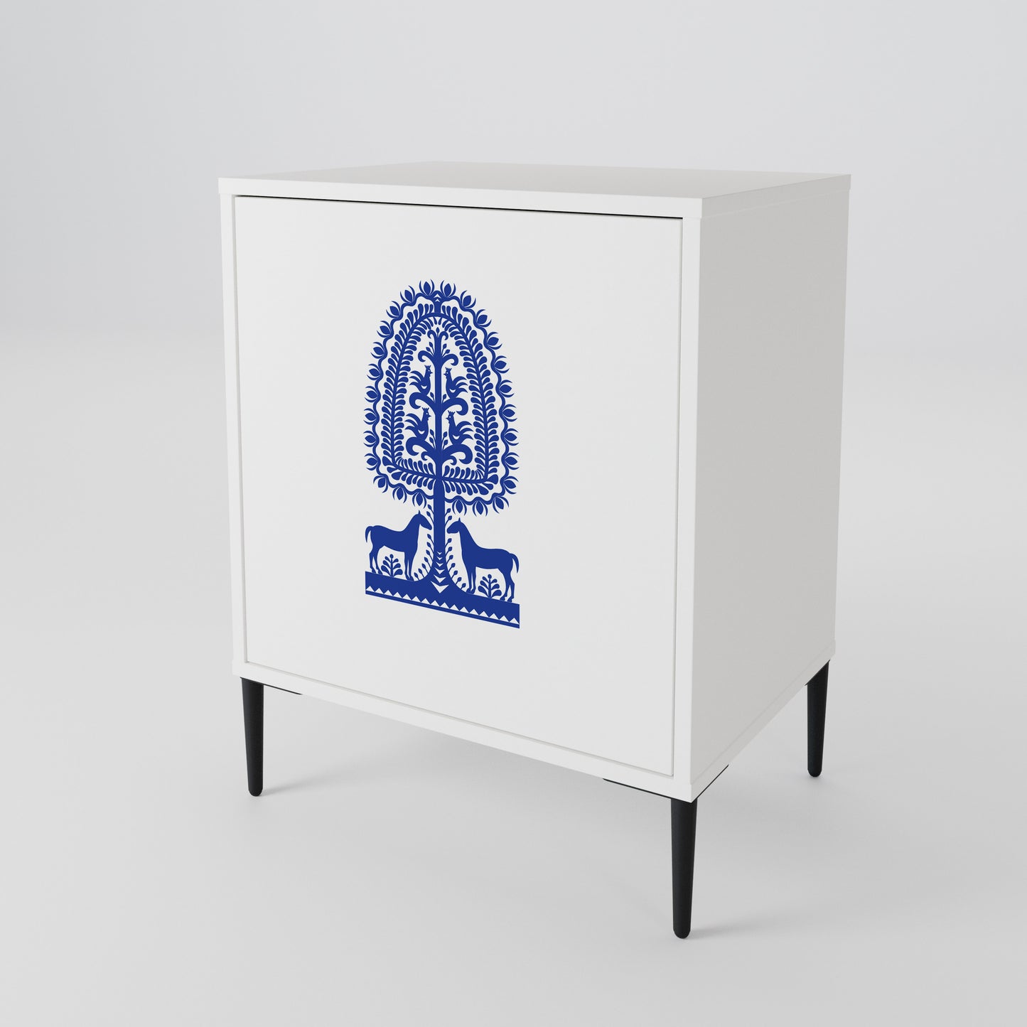 POLISH FOLK ART 1-türiges Sideboard
