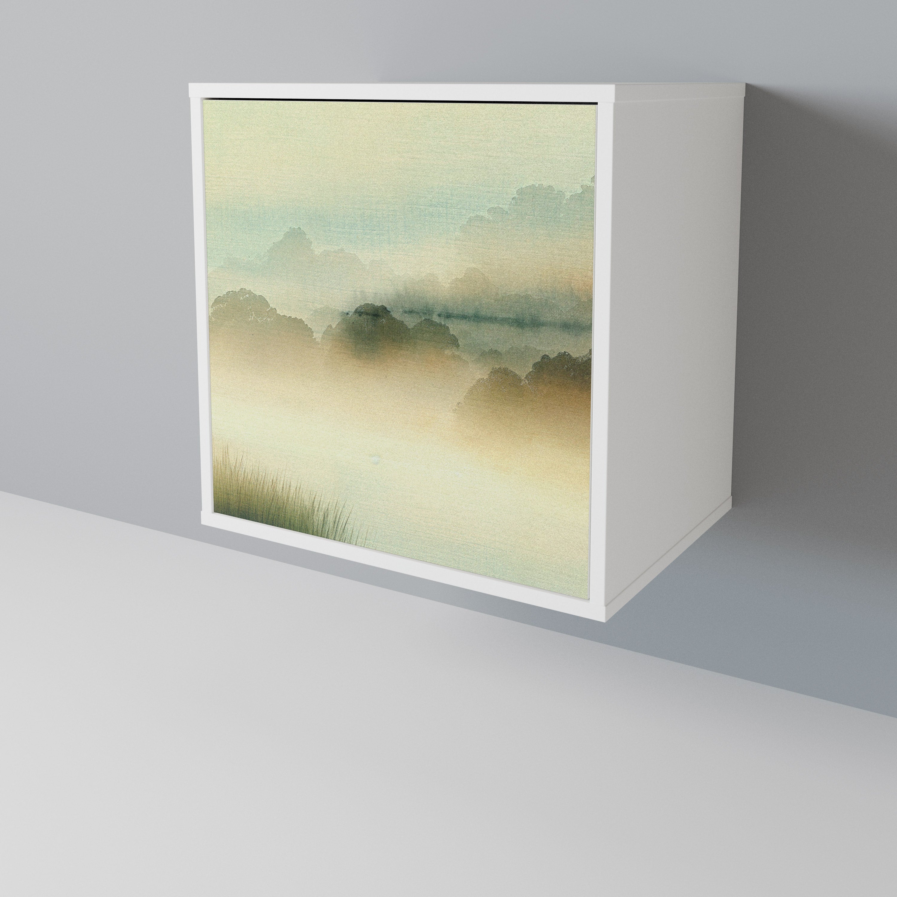 MORNING BY THE LAKE 1-Door Sideboard