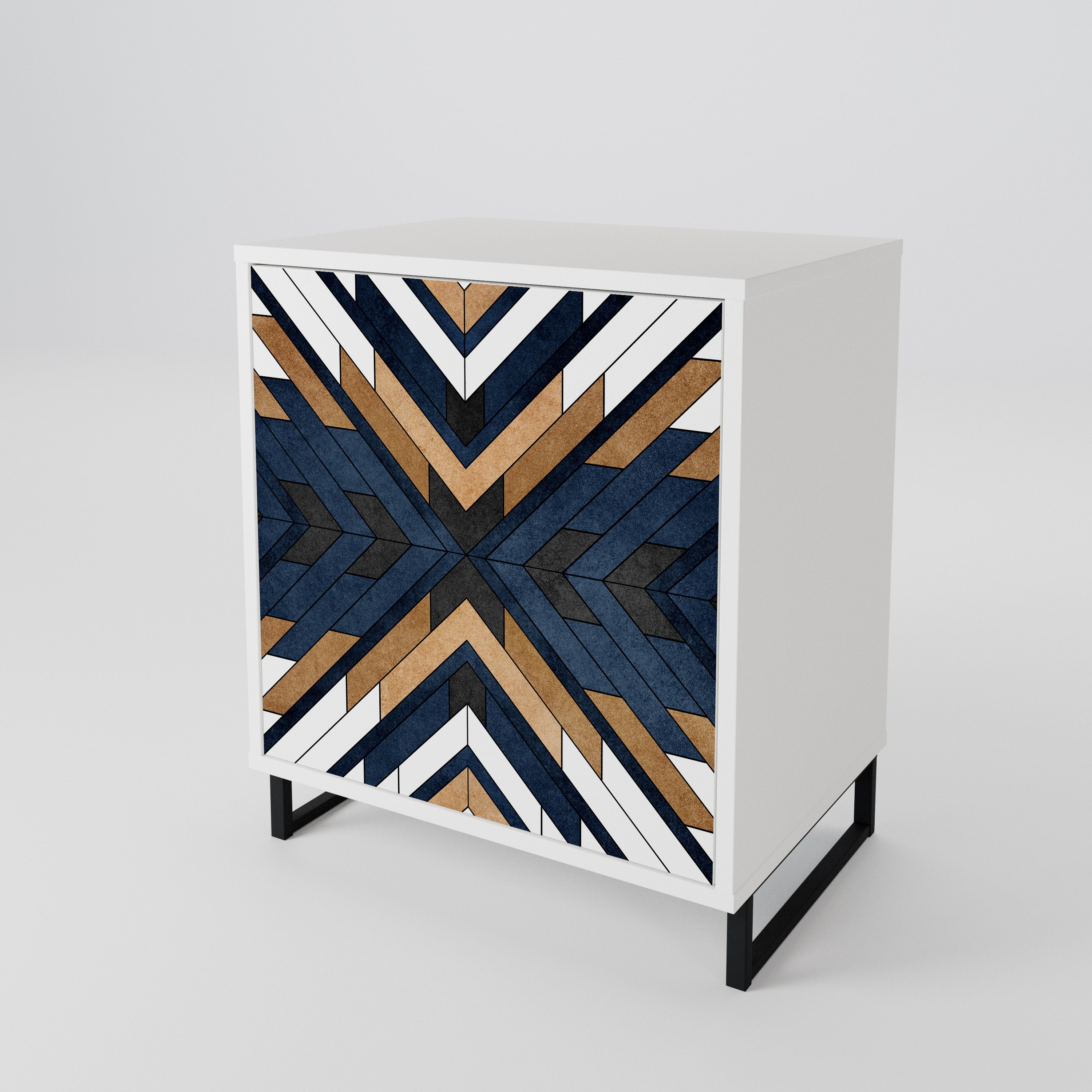 ARTFUL GEOMETRY 1-Door Sideboard