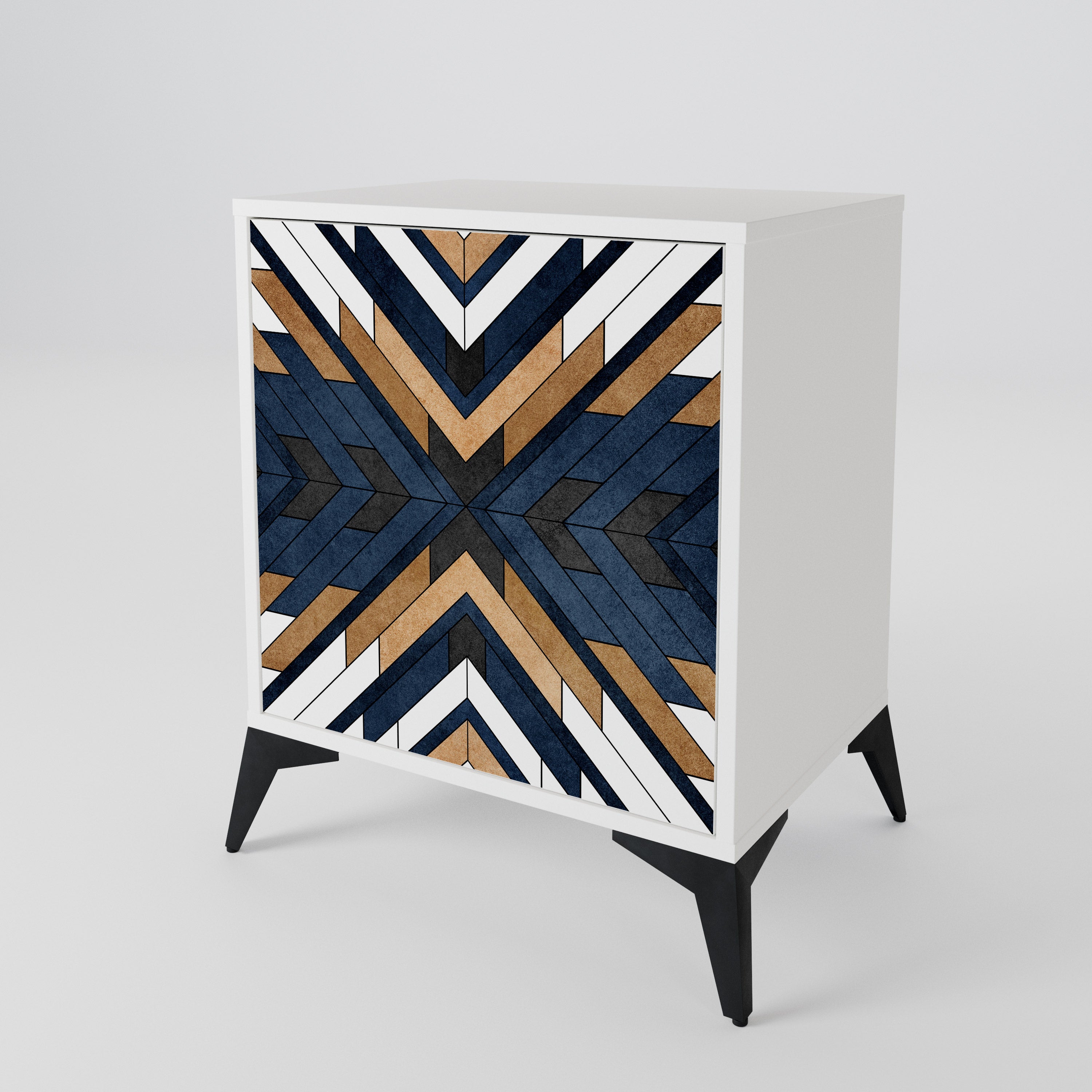 ARTFUL GEOMETRY 1-Door Sideboard
