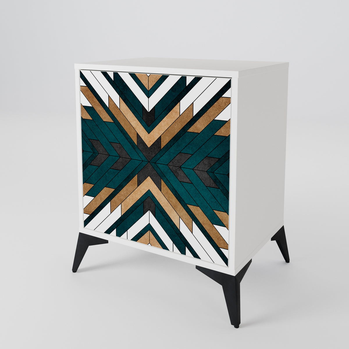 ARTISTIC GEOMETRY 1-Door Sideboard
