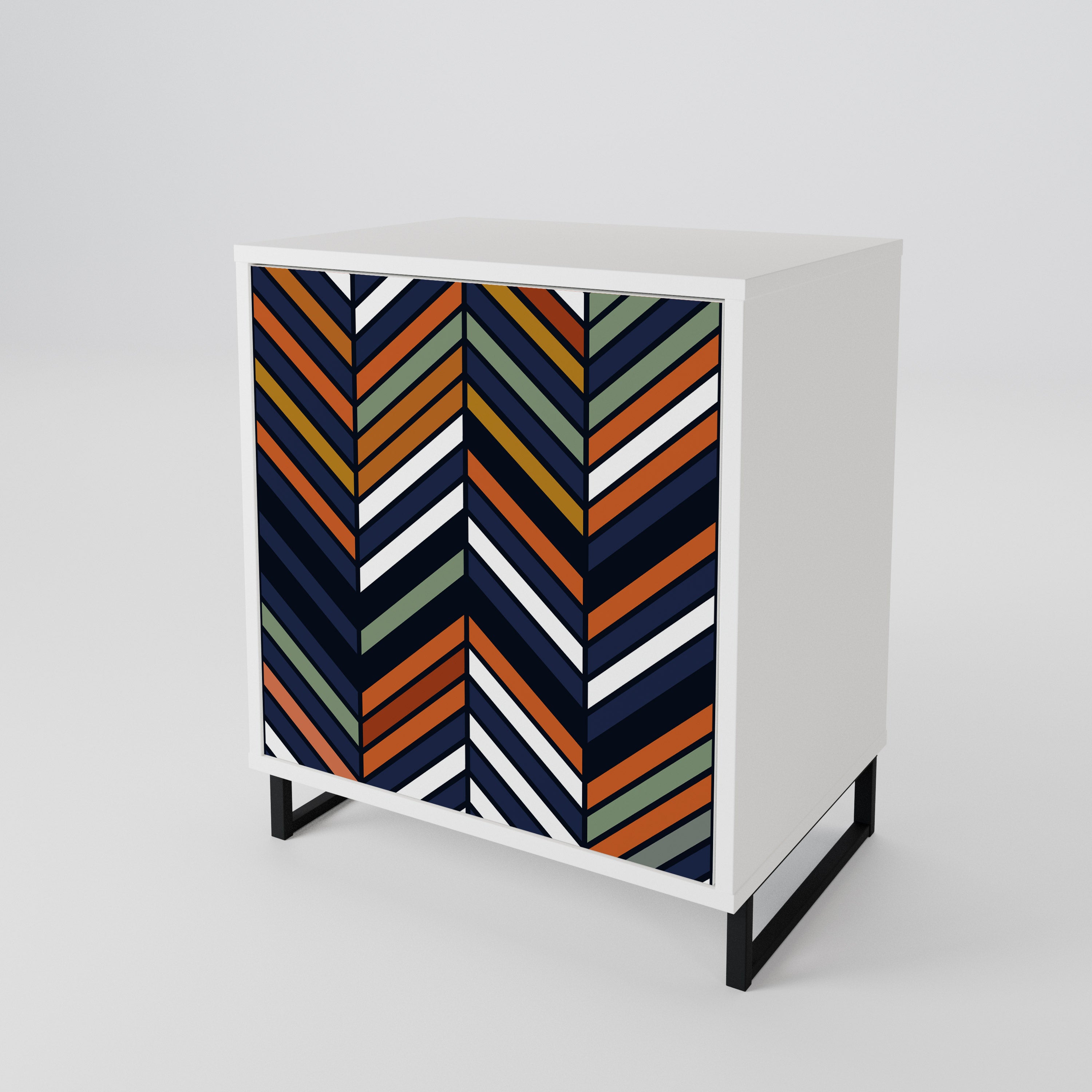 VIBRANT PATCHWORK 1-Door Sideboard