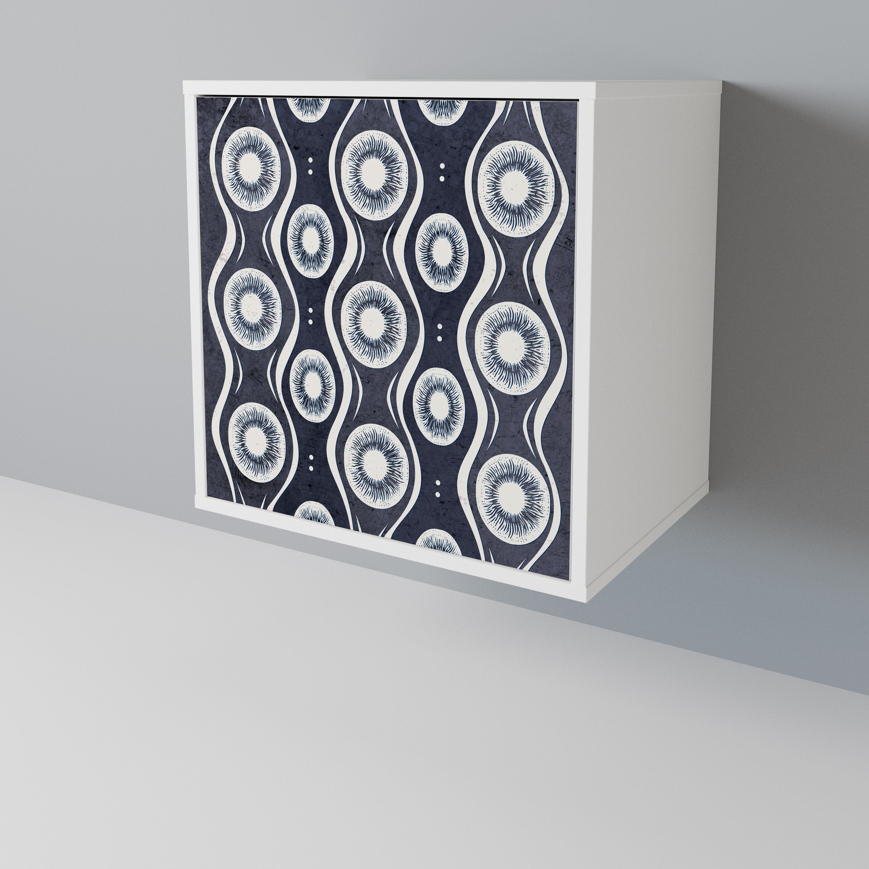 GRAPHITE EYES 1-Door Sideboard