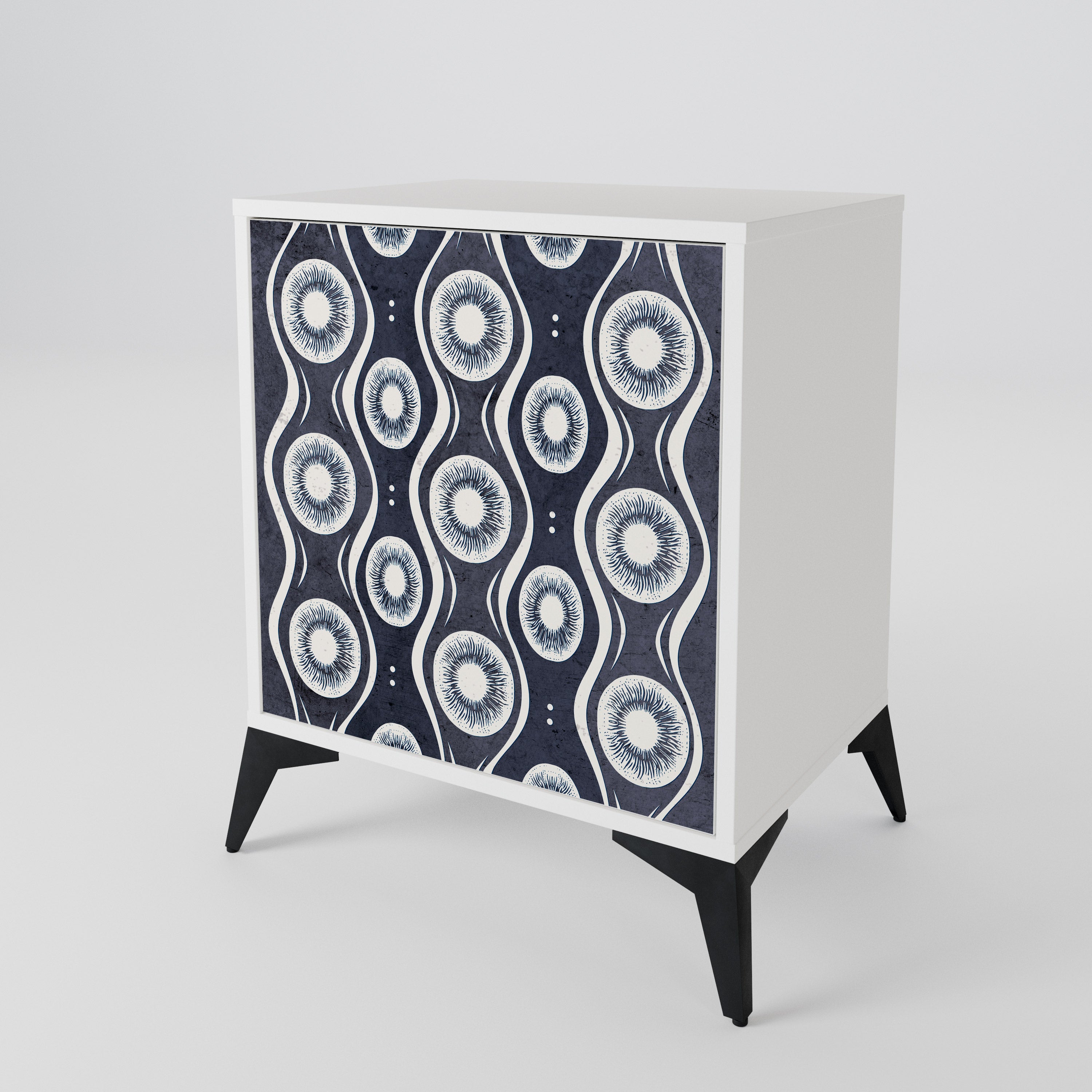 GRAPHITE EYES 1-Door Sideboard
