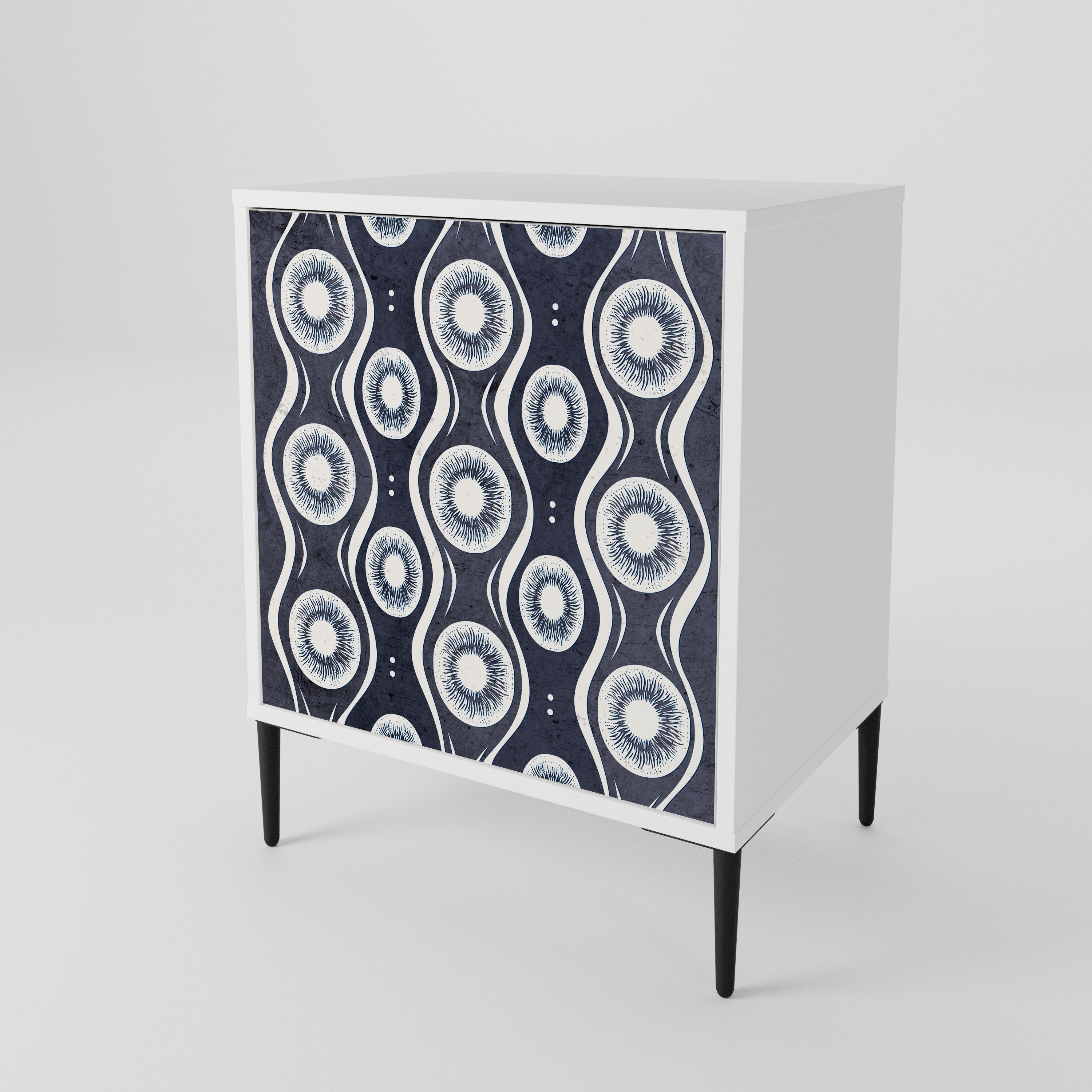 GRAPHITE EYES 1-Door Sideboard