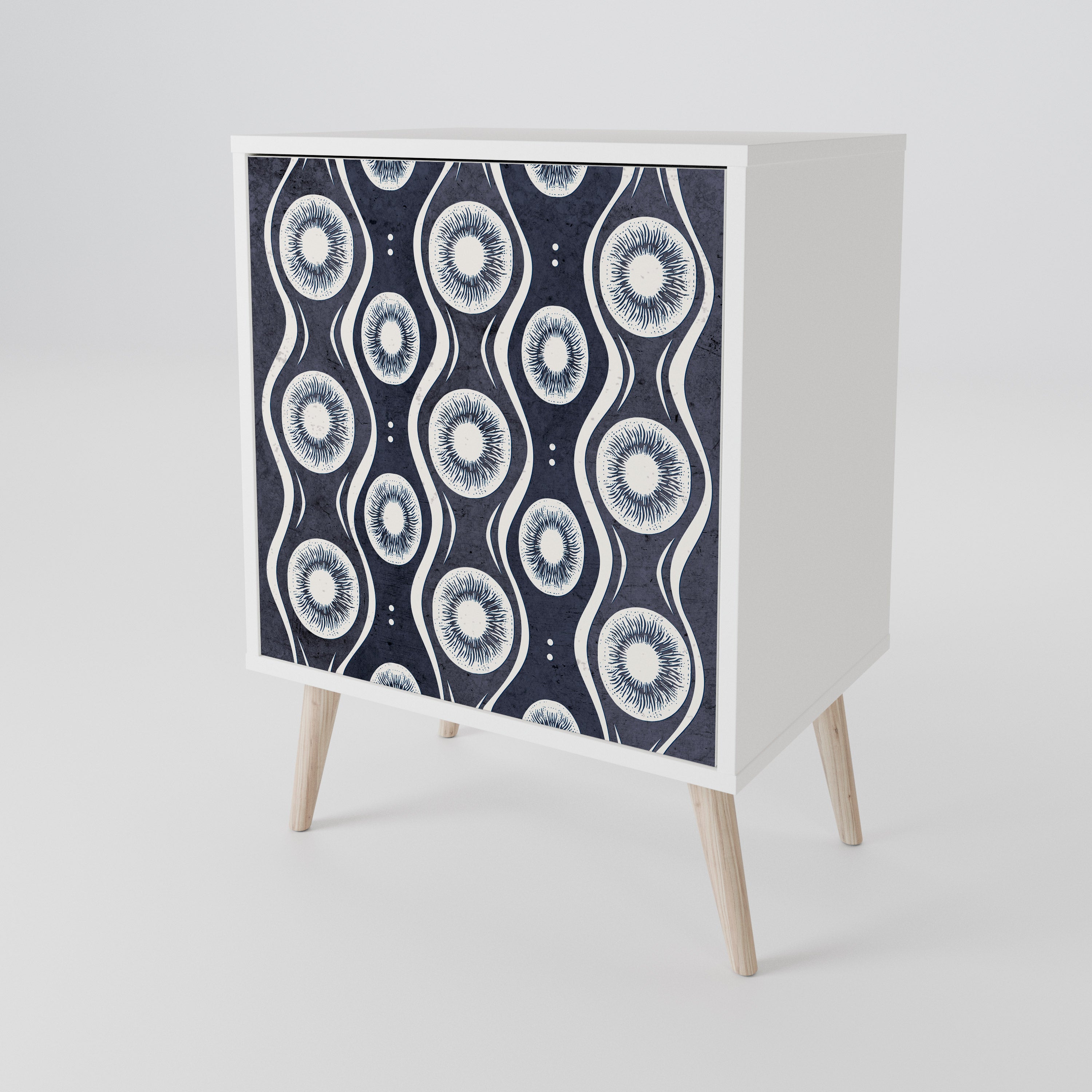 GRAPHITE EYES 1-Door Sideboard