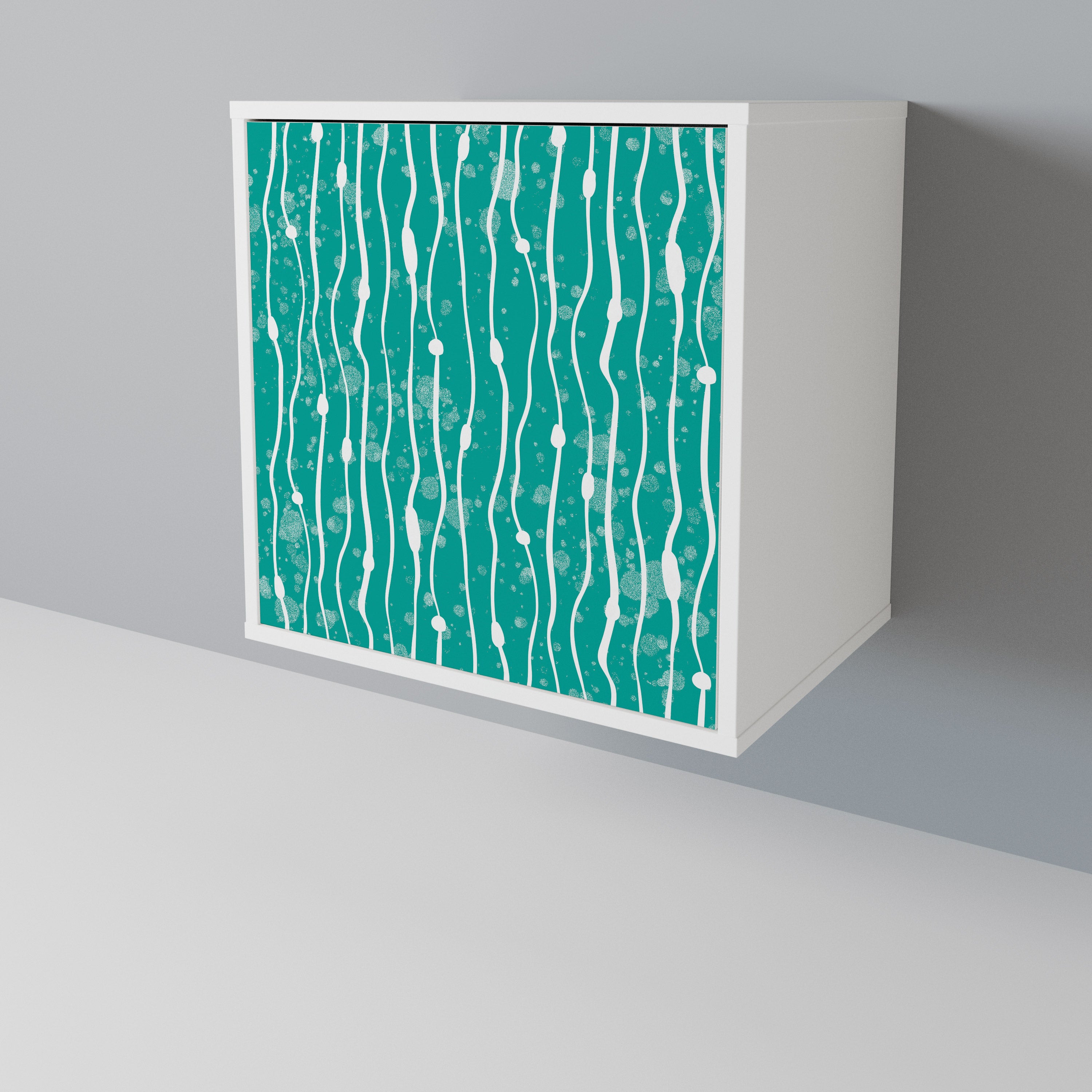 TURQUOISE RAIN 1-Door Sideboard