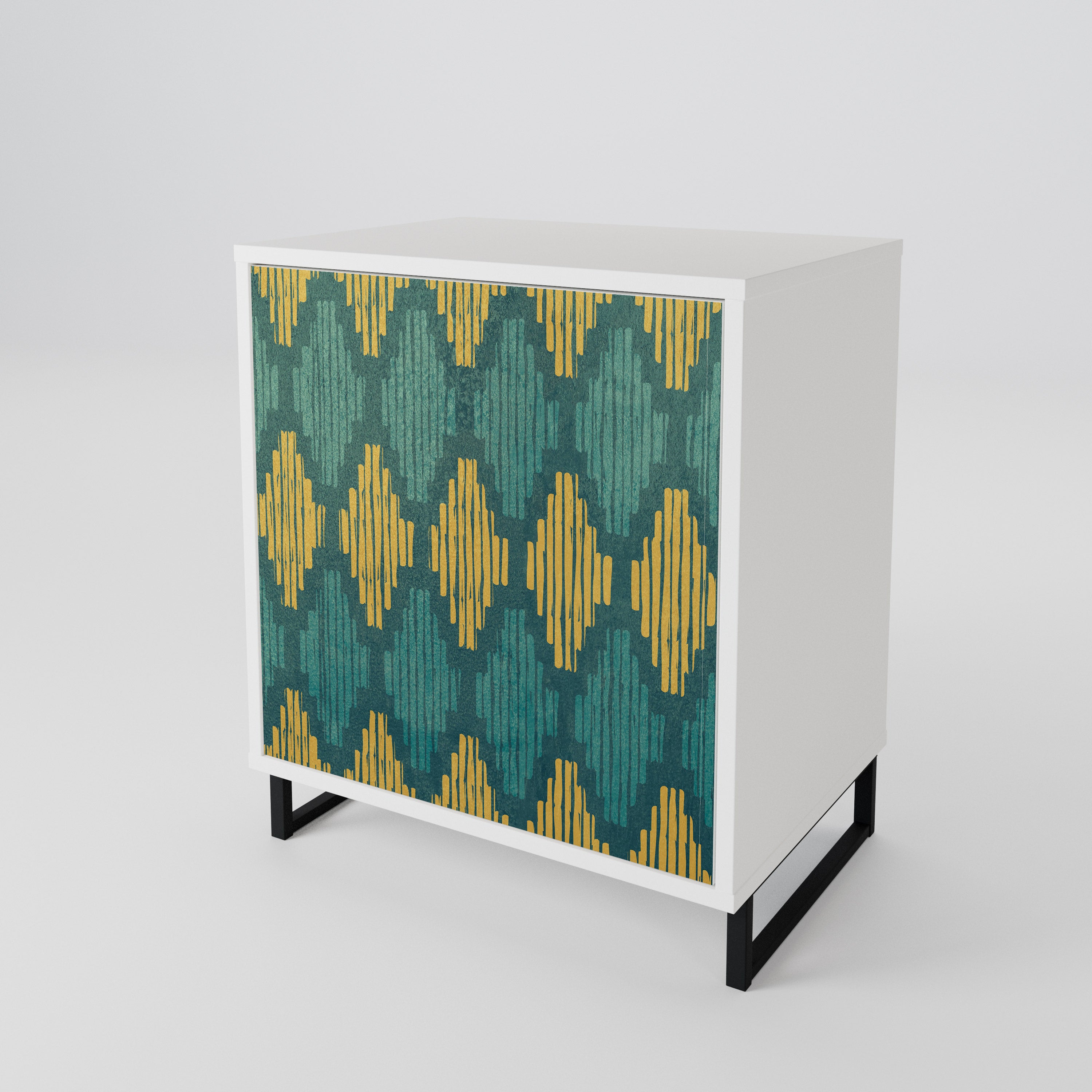 POLYGONS 1-Door Sideboard