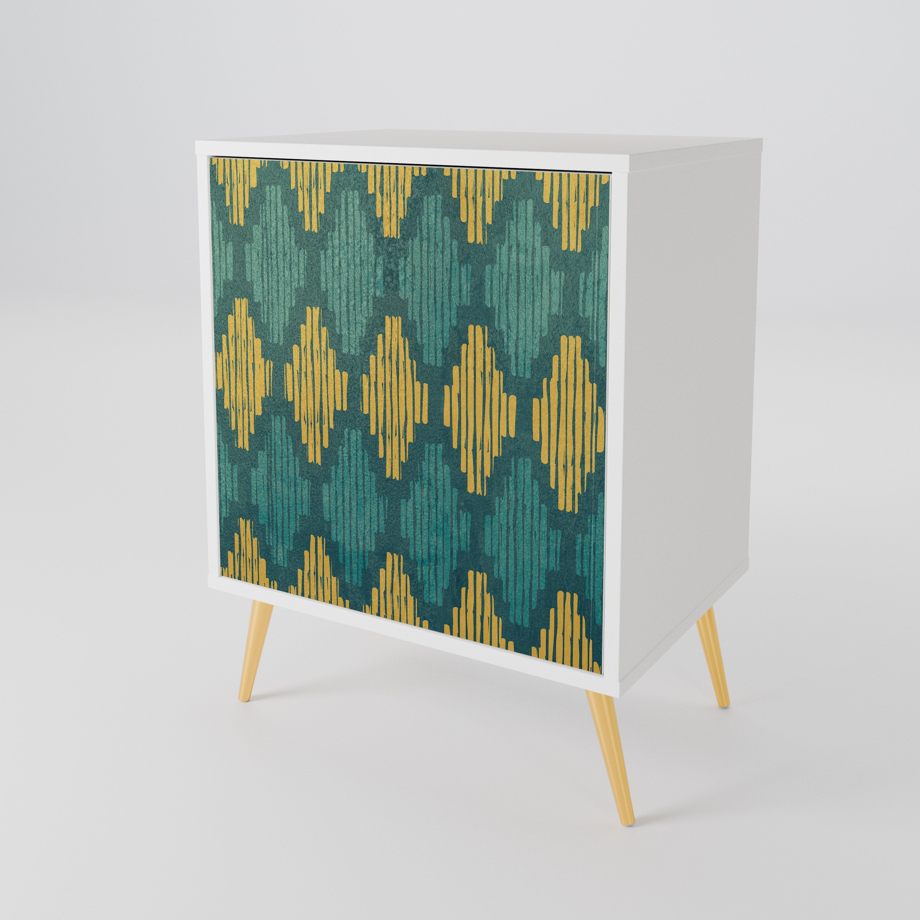 POLYGONS 1-Door Sideboard