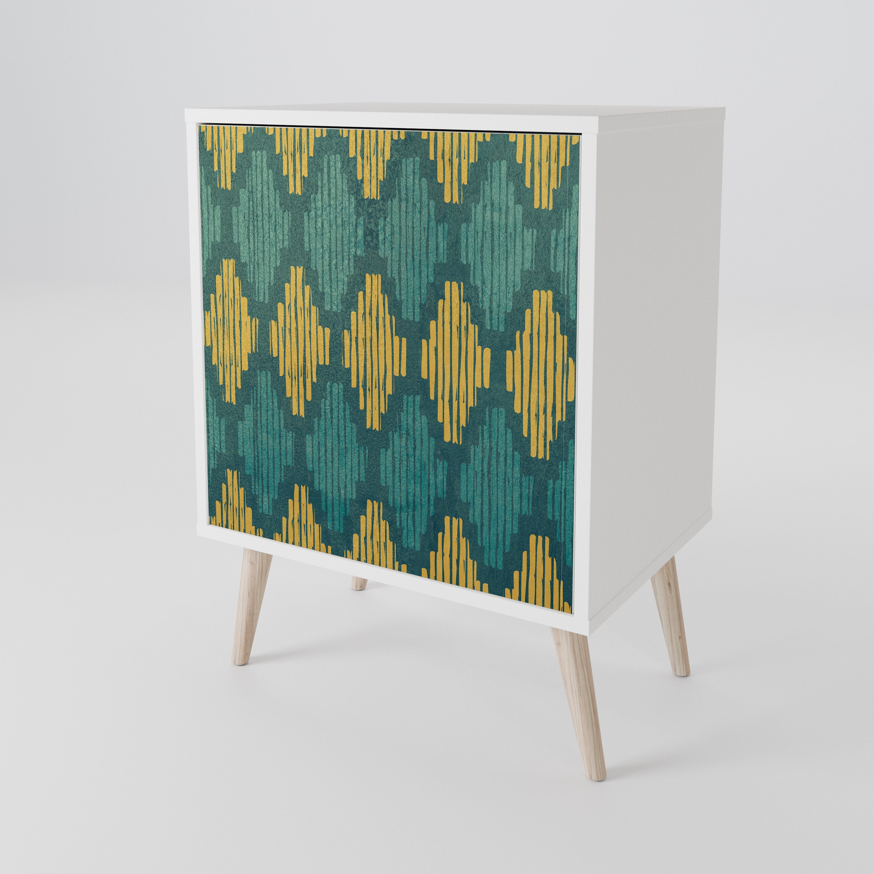 POLYGONS 1-Door Sideboard