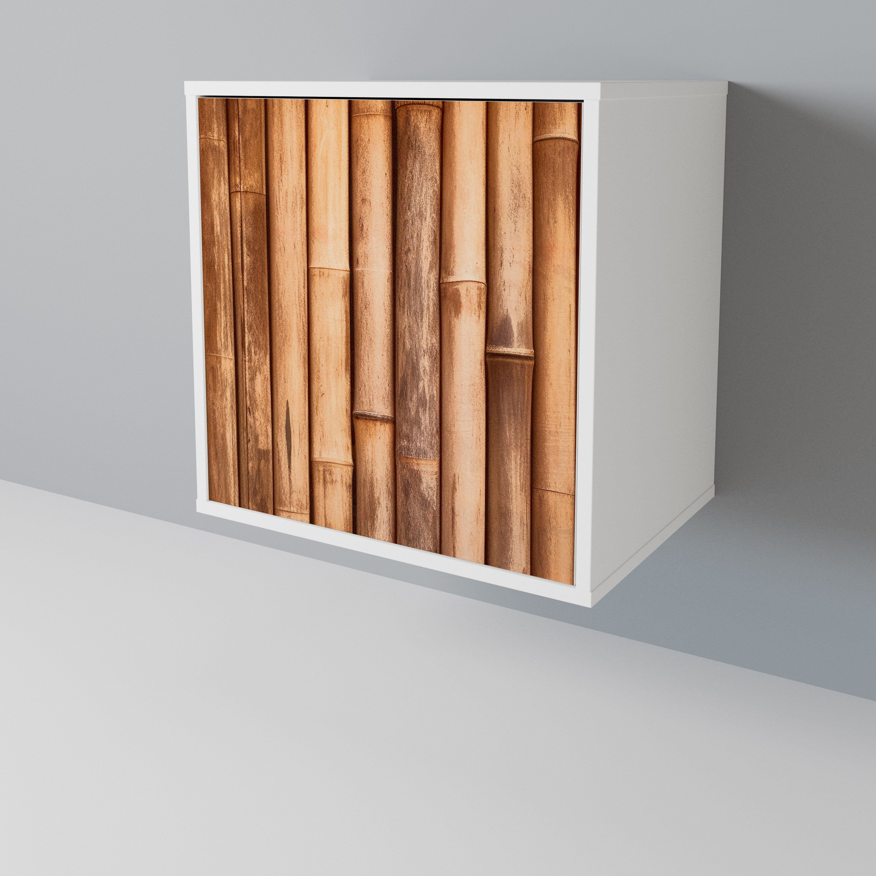 NATURAL WOOD 1-Door Sideboard