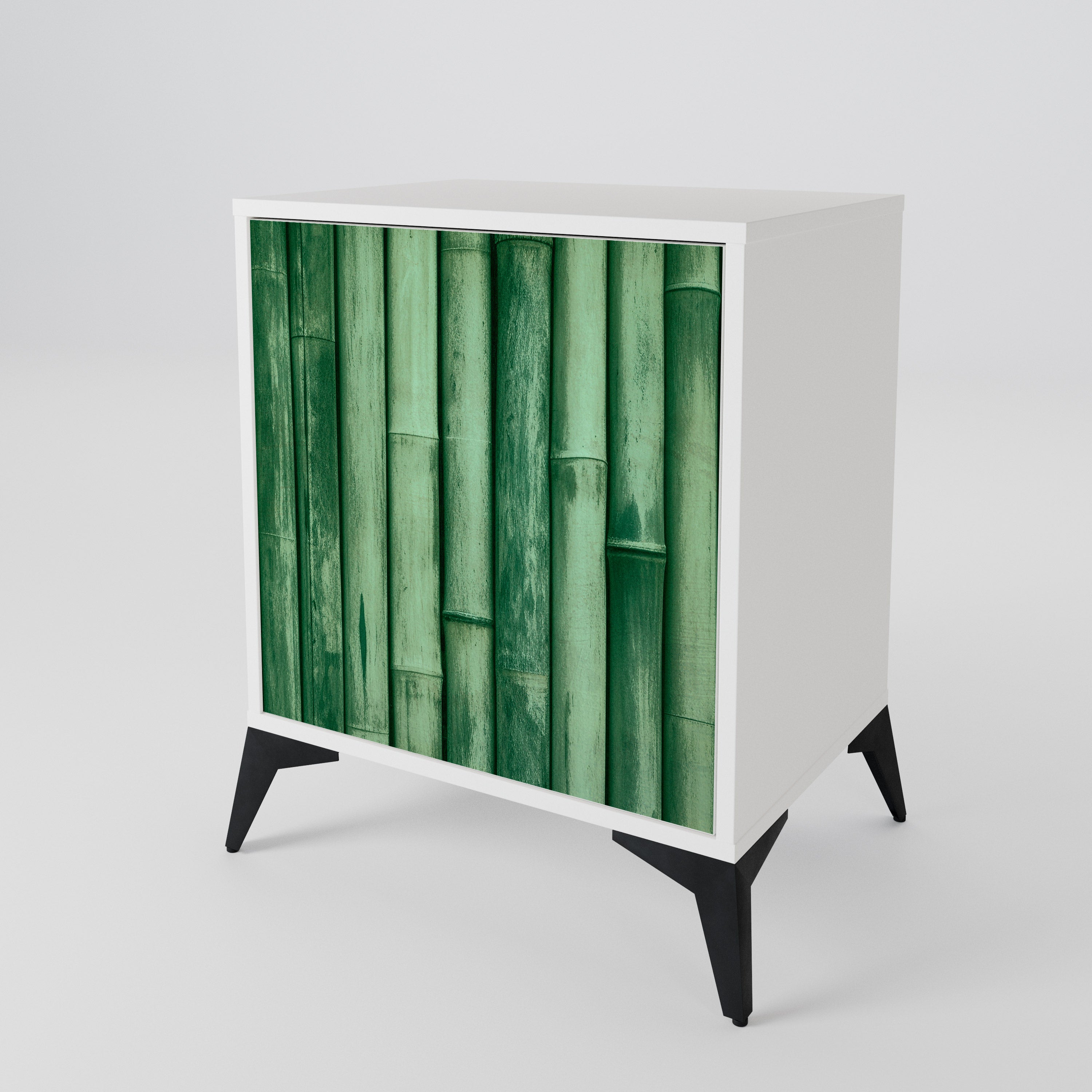 NATURAL GREEN 1-Door Sideboard
