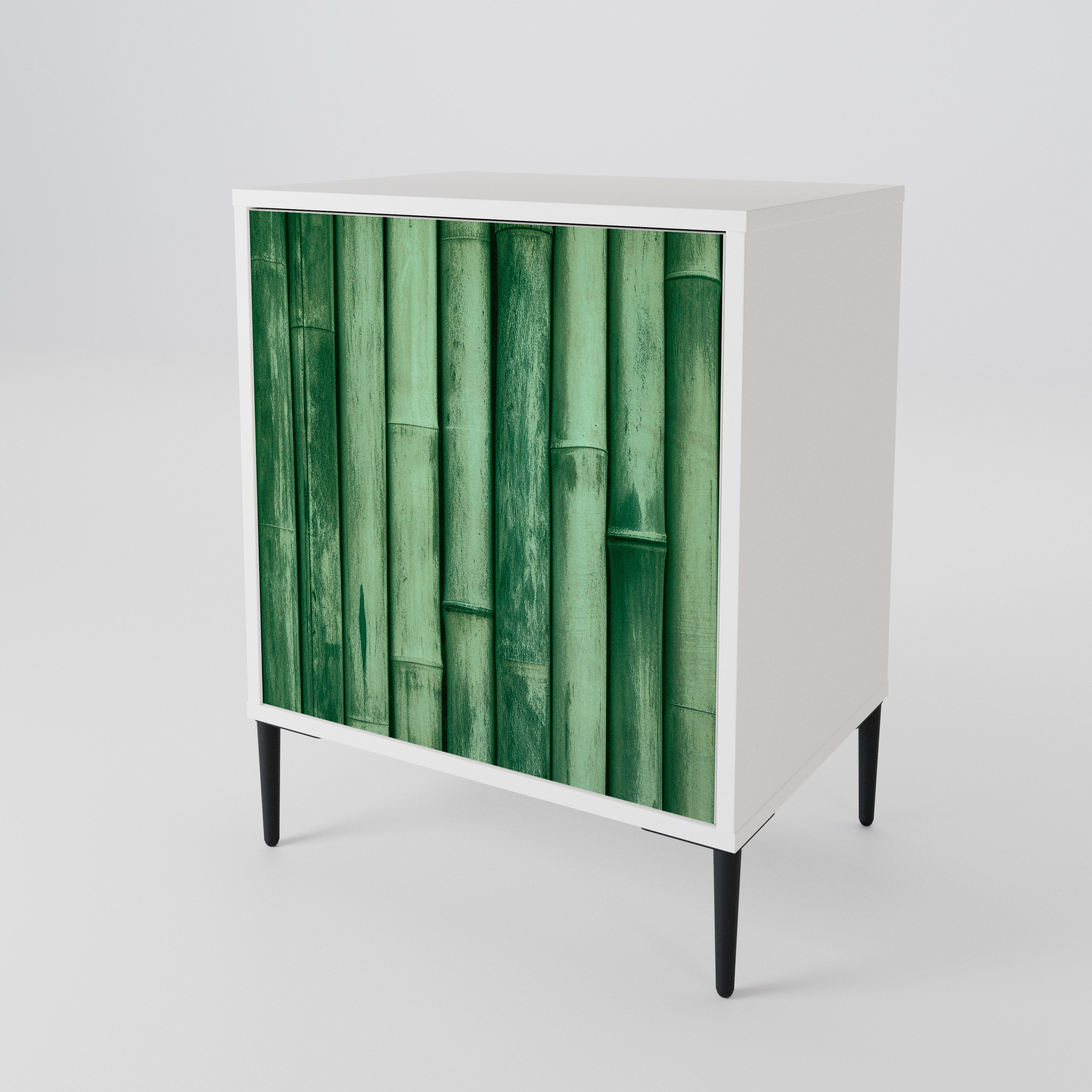 NATURAL GREEN 1-Door Sideboard
