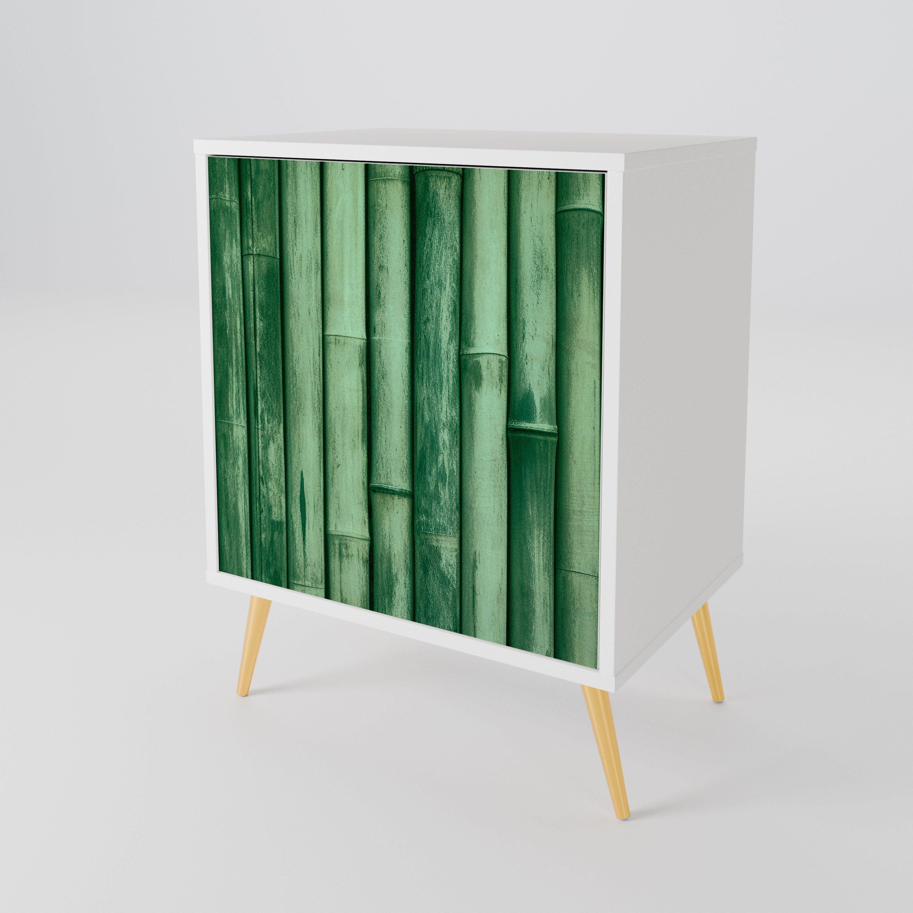 NATURAL GREEN 1-Door Sideboard