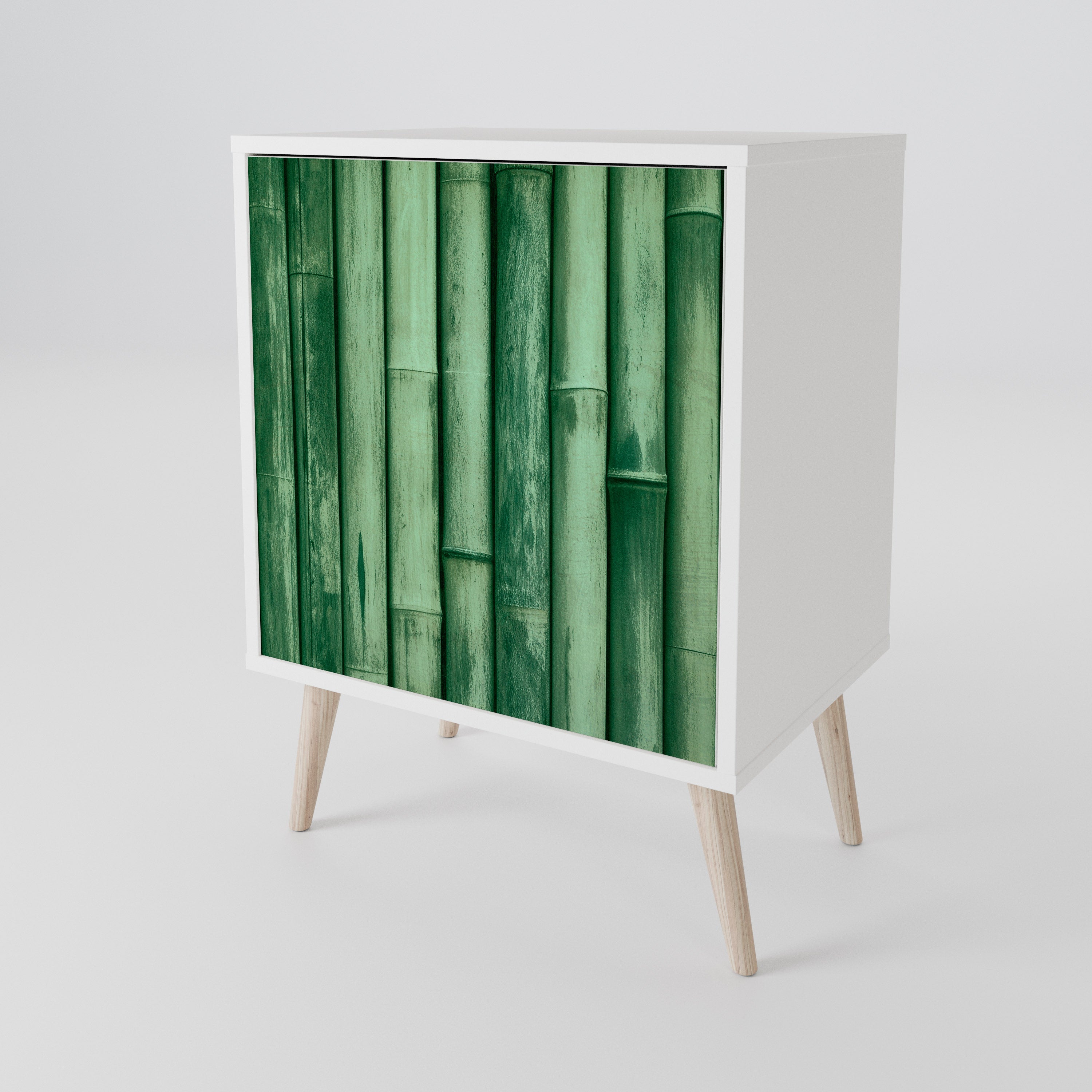 NATURAL GREEN 1-Door Sideboard