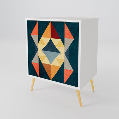 CRACKED ILLUSION 1-Door Sideboard