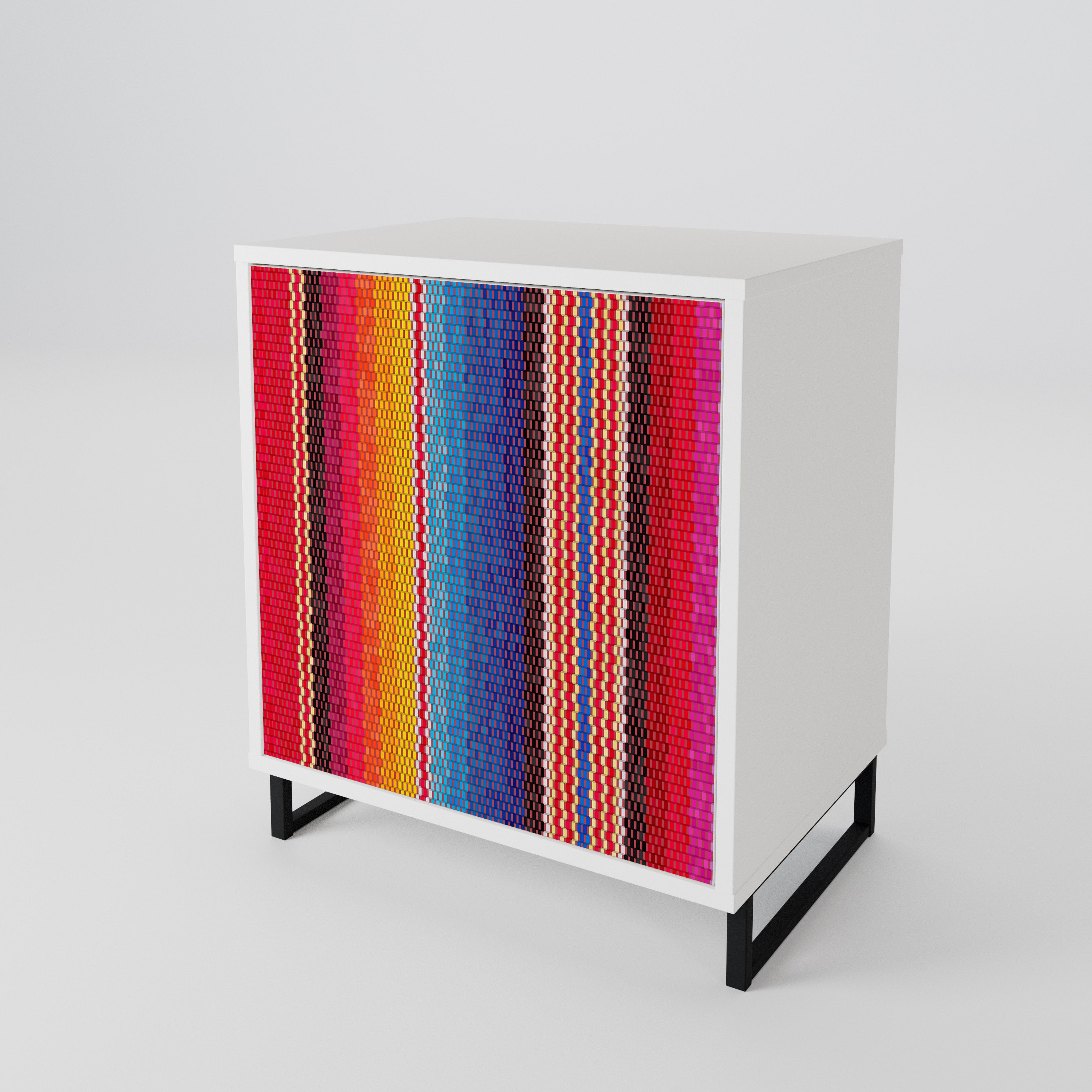 ETHNIC MEXICAN 1-Door Sideboard