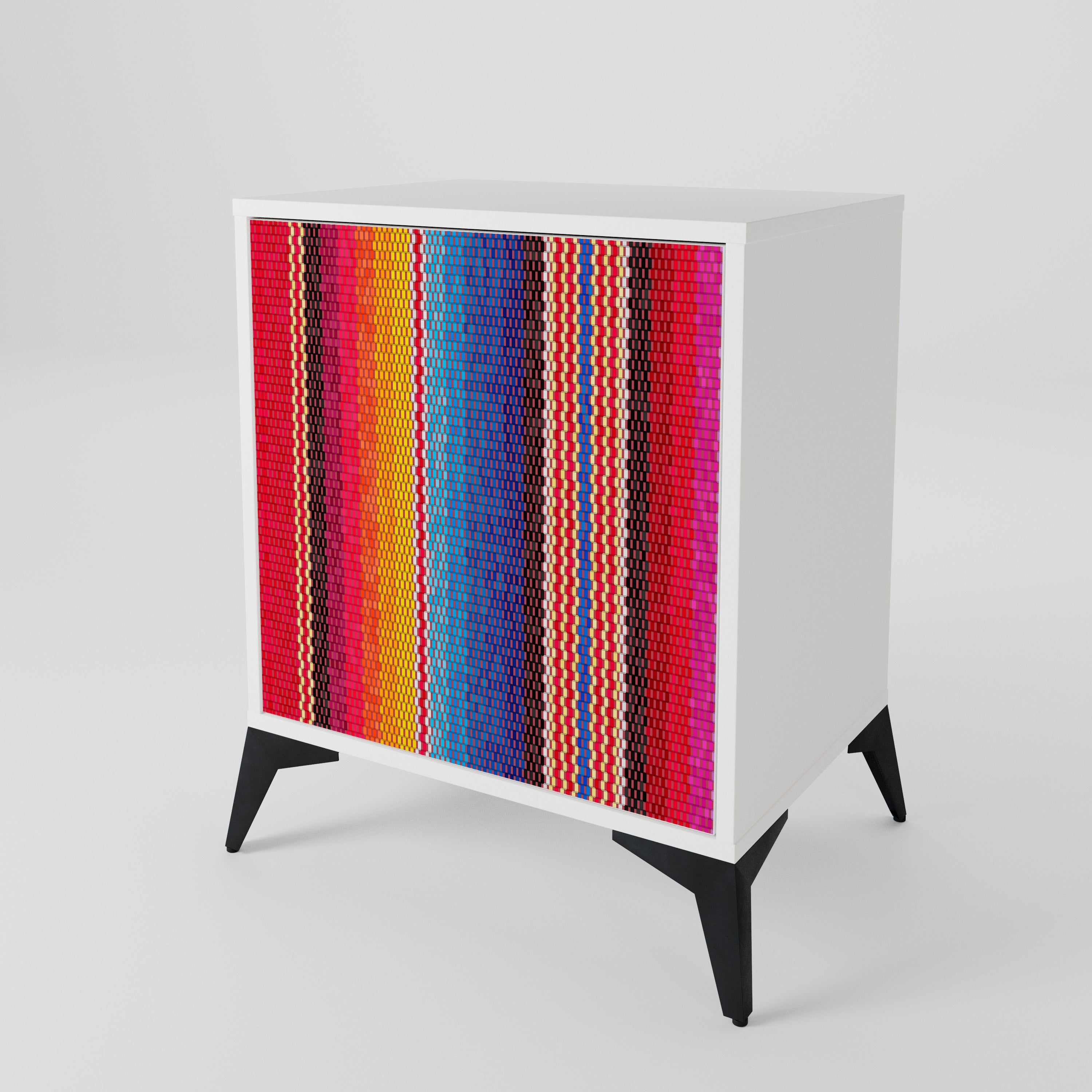 ETHNIC MEXICAN 1-Door Sideboard