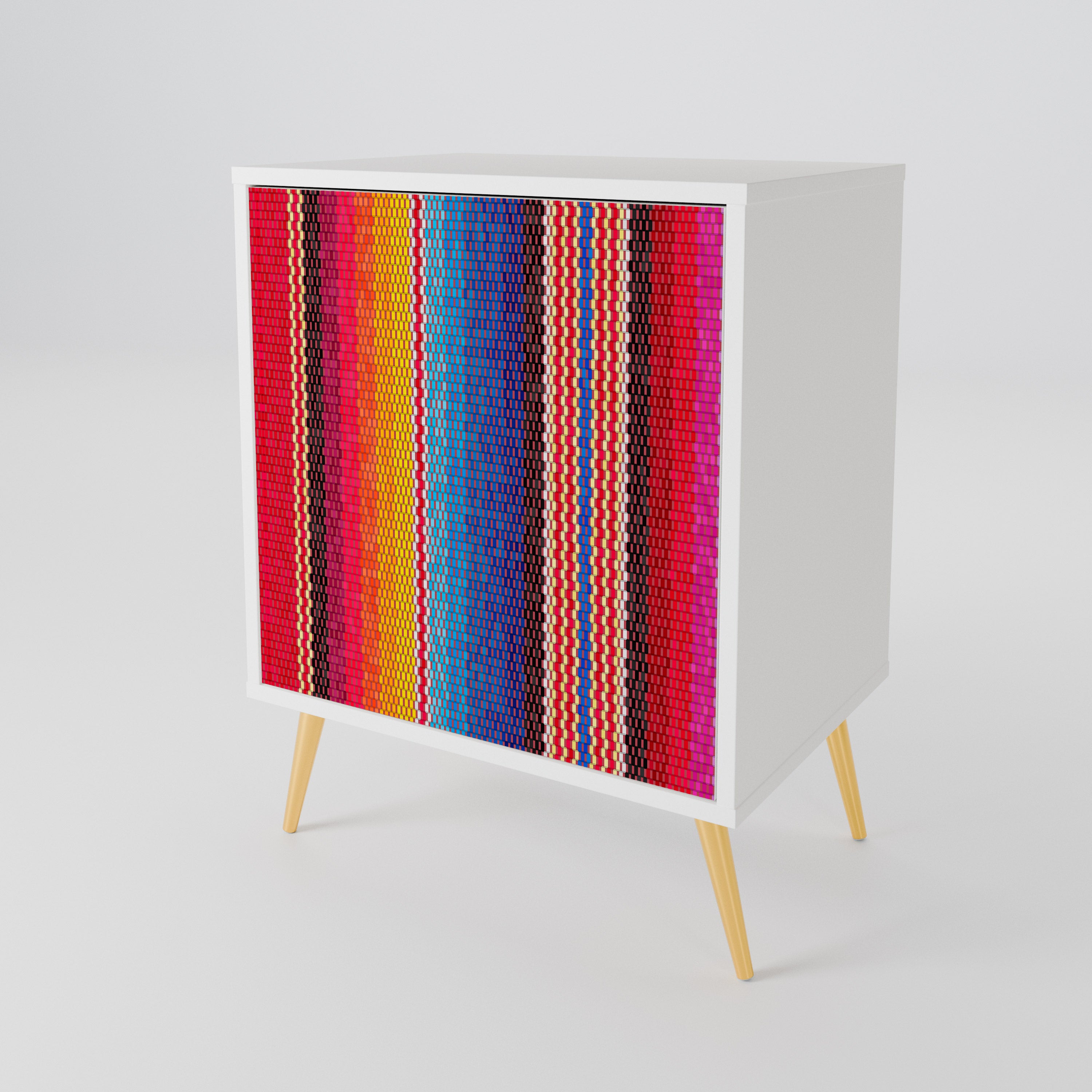ETHNIC MEXICAN 1-Door Sideboard