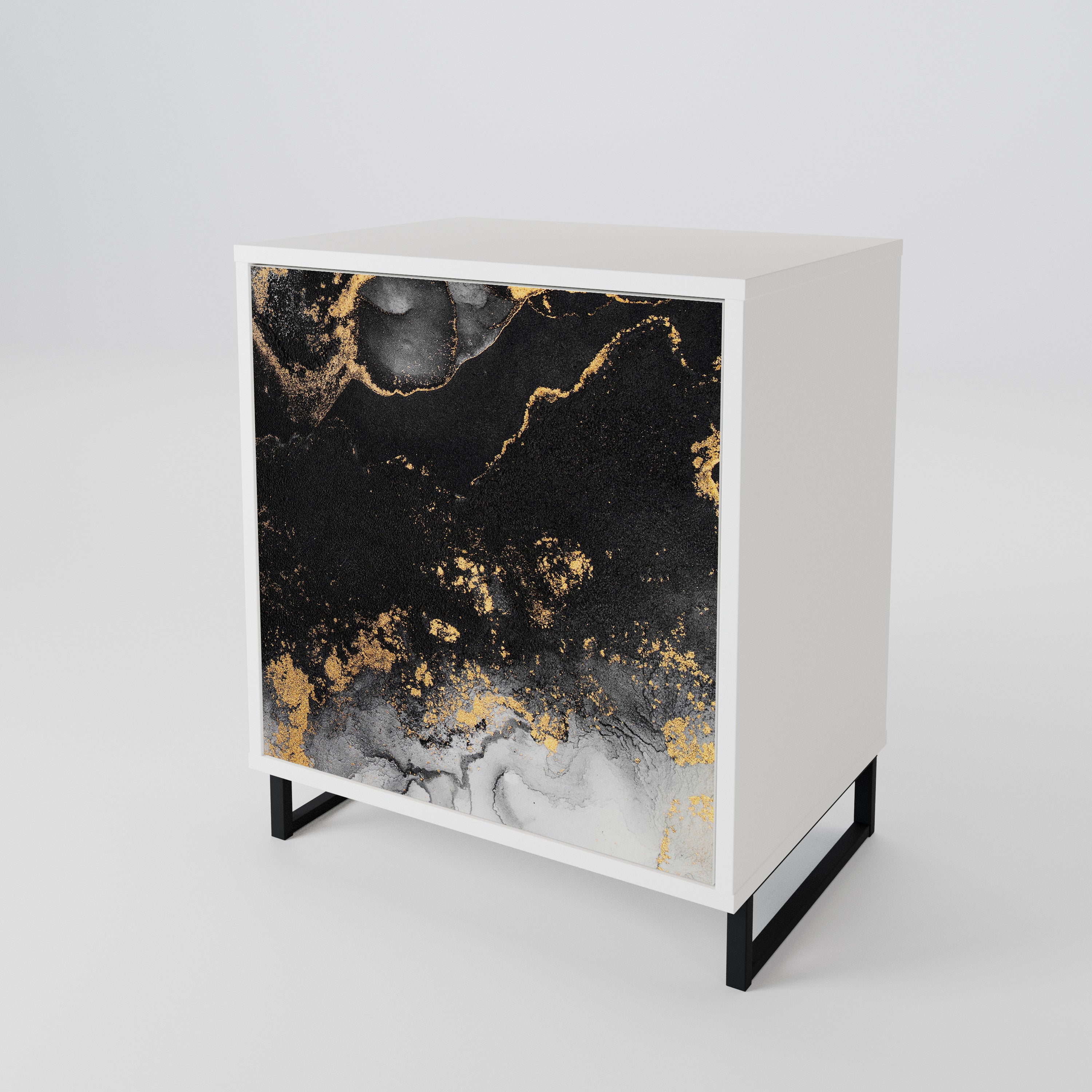 MARBLE OF TOMMORROW 1-Door Sideboard