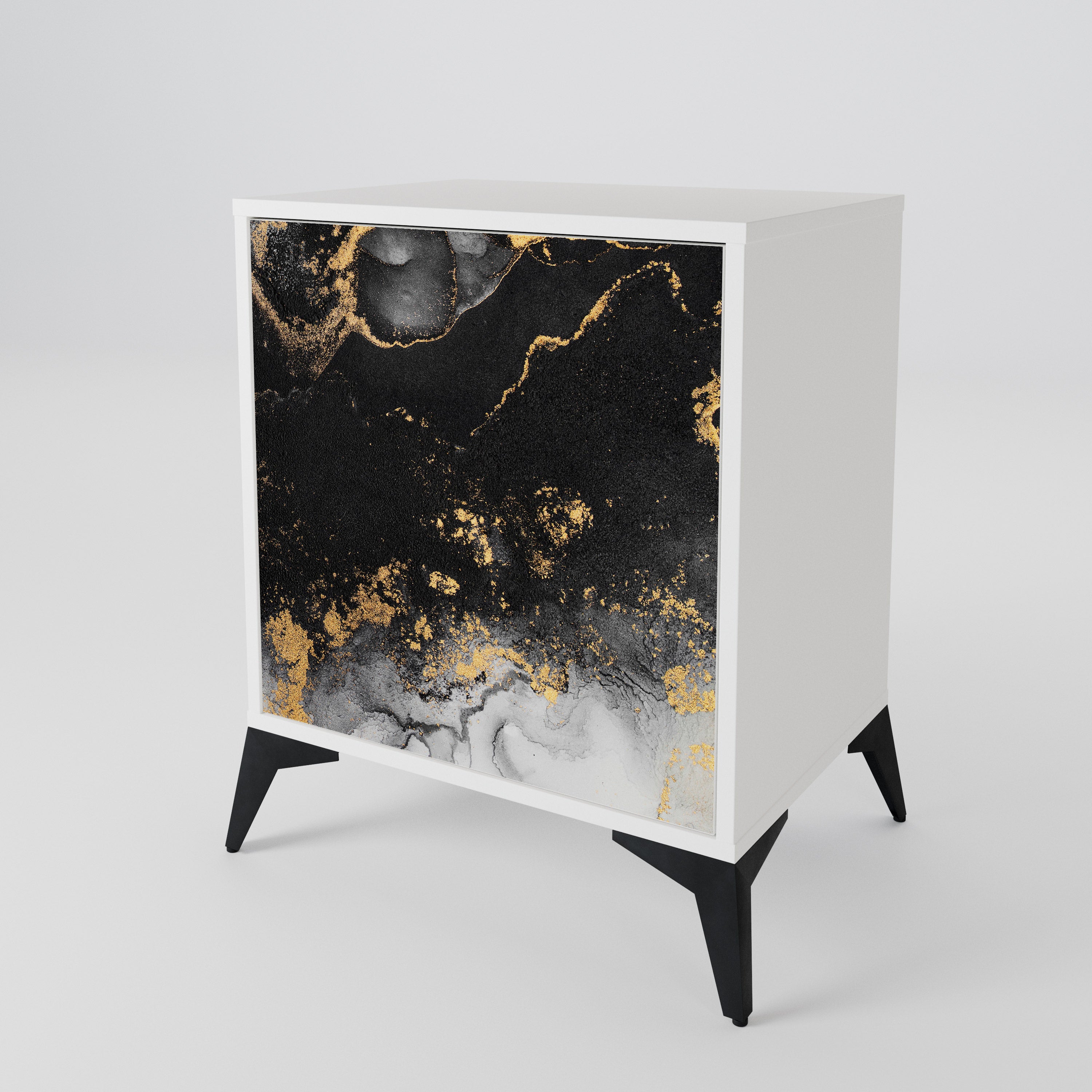 MARBLE OF TOMMORROW 1-Door Sideboard