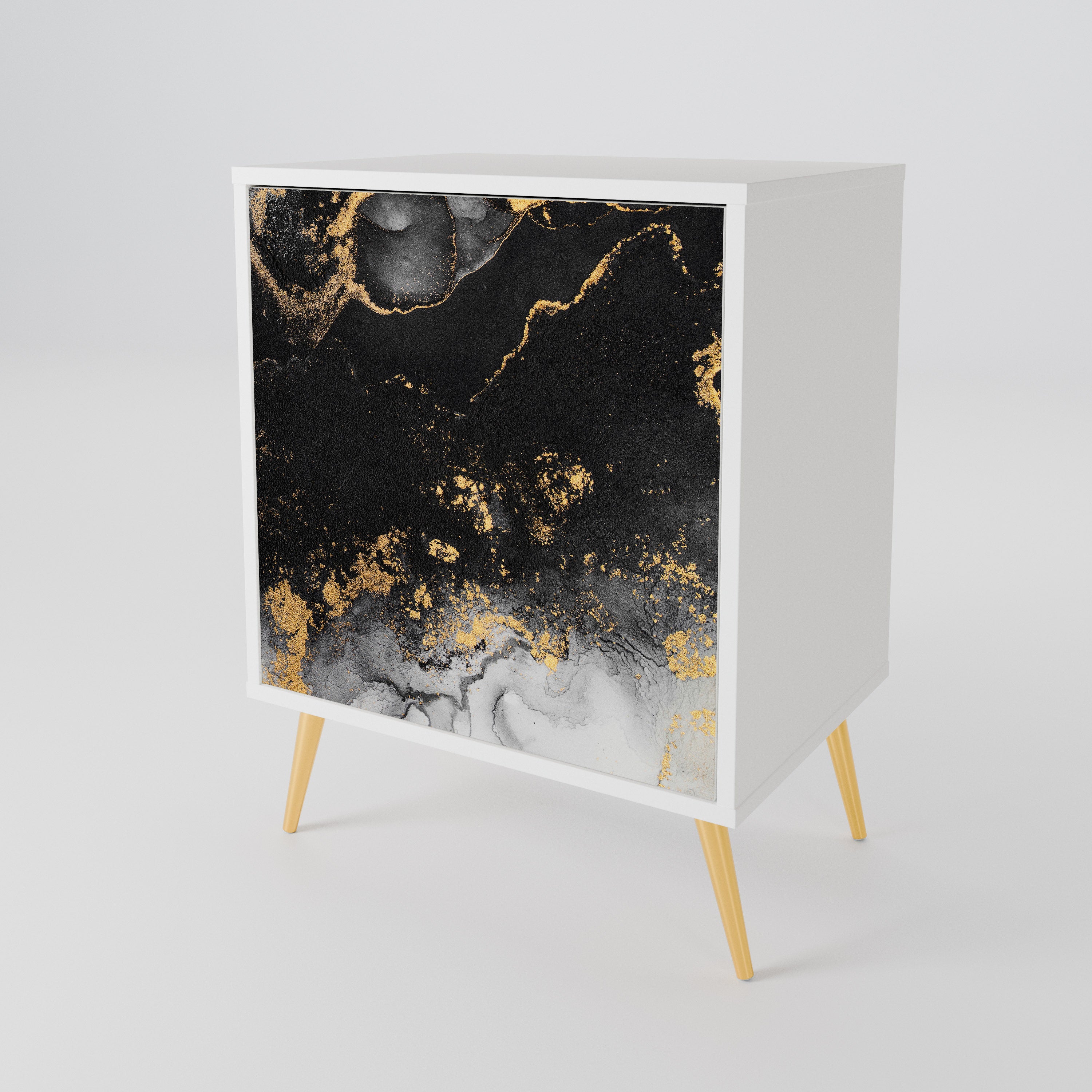 MARBLE OF TOMMORROW 1-Door Sideboard