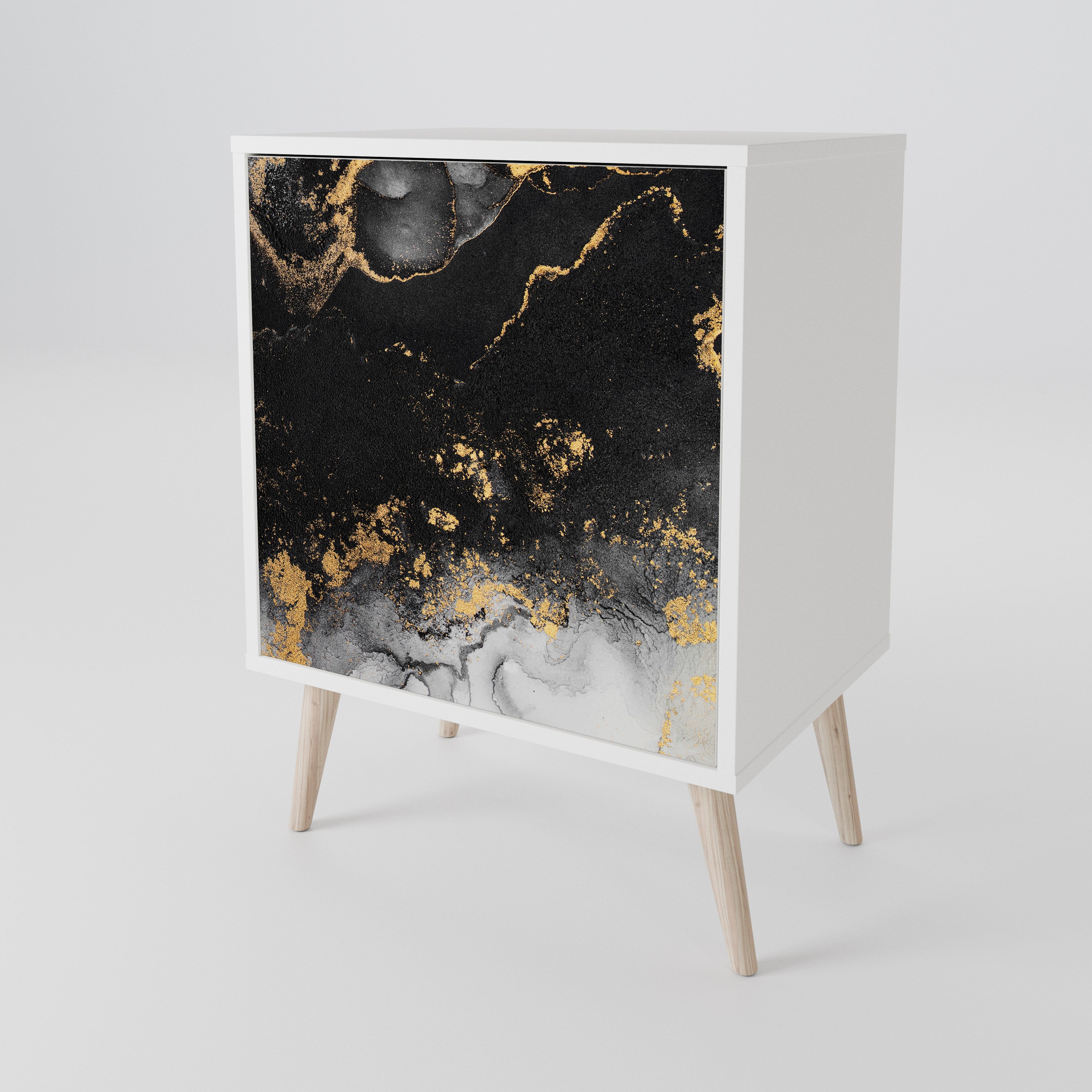 MARBLE OF TOMMORROW 1-Door Sideboard