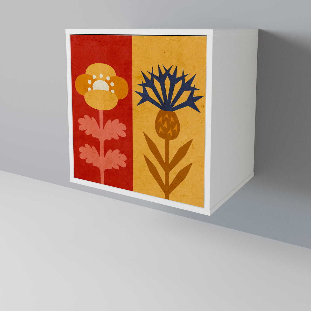 SCANDIC FLOWERET 1-Door Sideboard