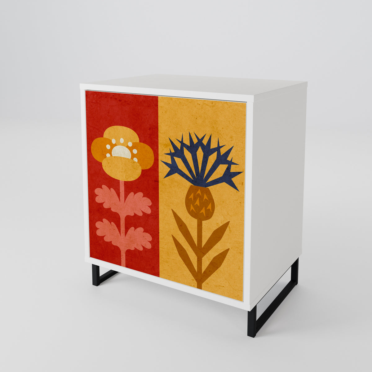 SCANDIC FLOWERET 1-Door Sideboard