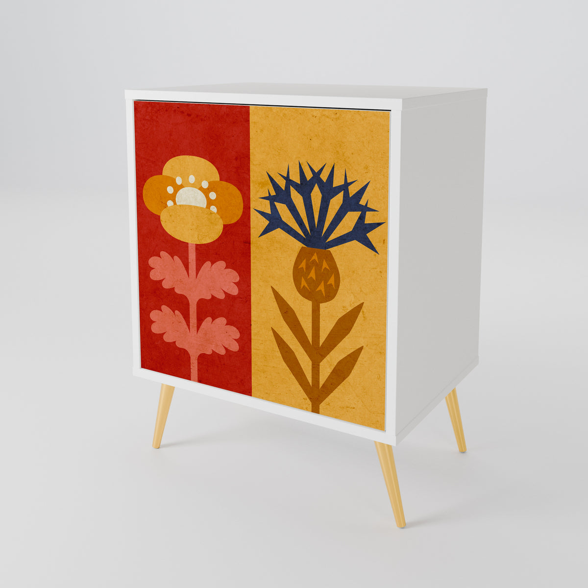 SCANDIC FLOWERET 1-Door Sideboard