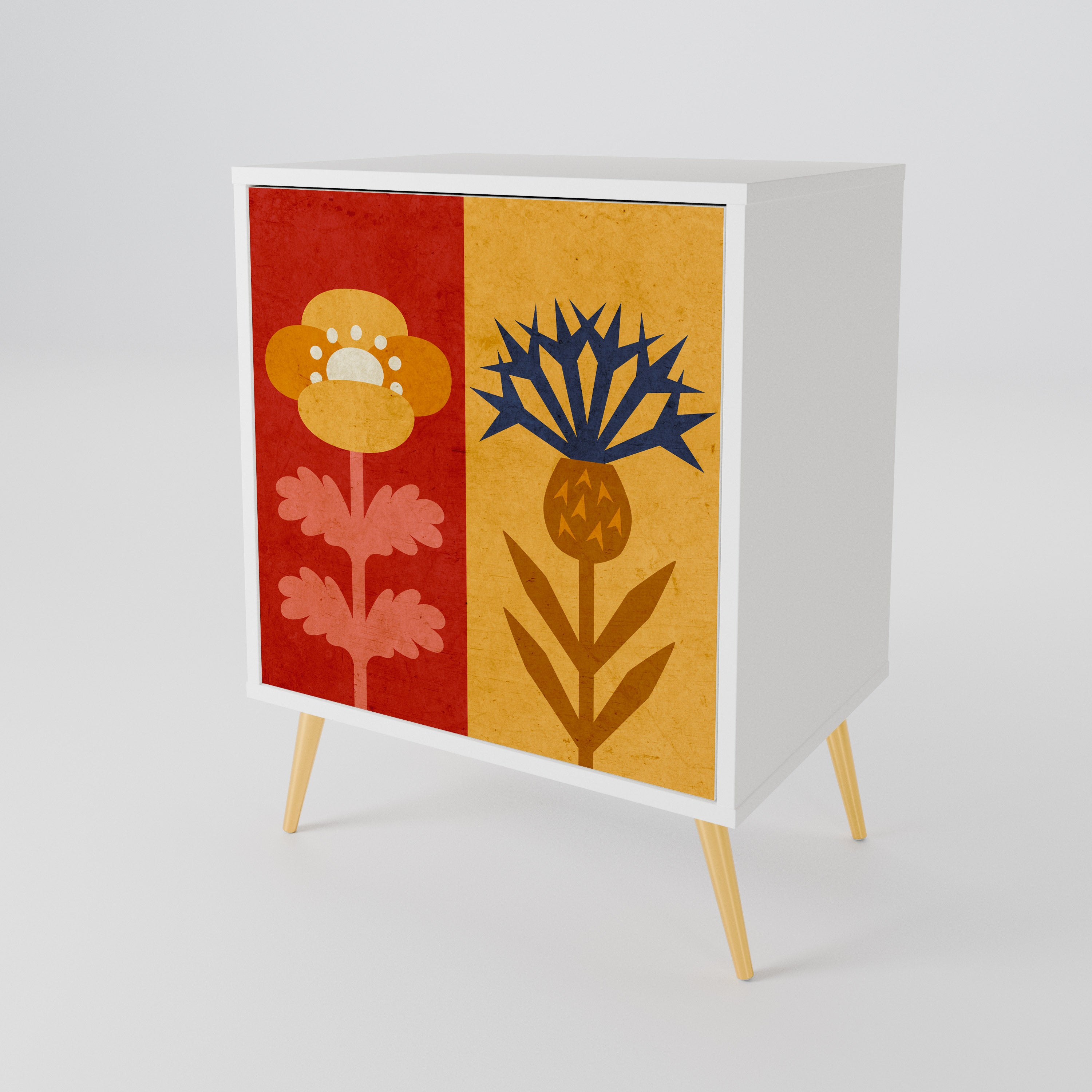 SCANDIC FLOWERET 1-türiges Sideboard
