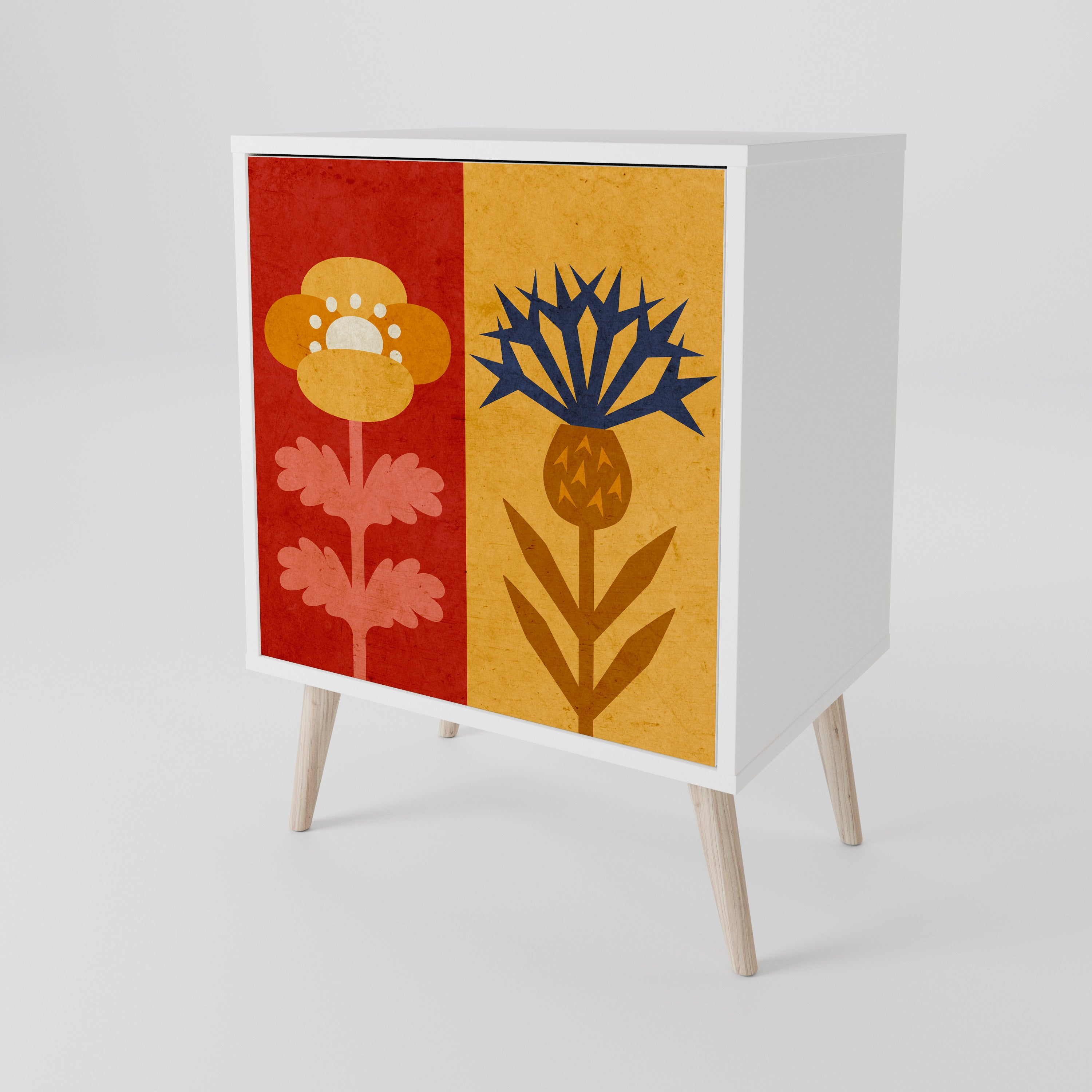 SCANDIC FLOWERET 1-türiges Sideboard