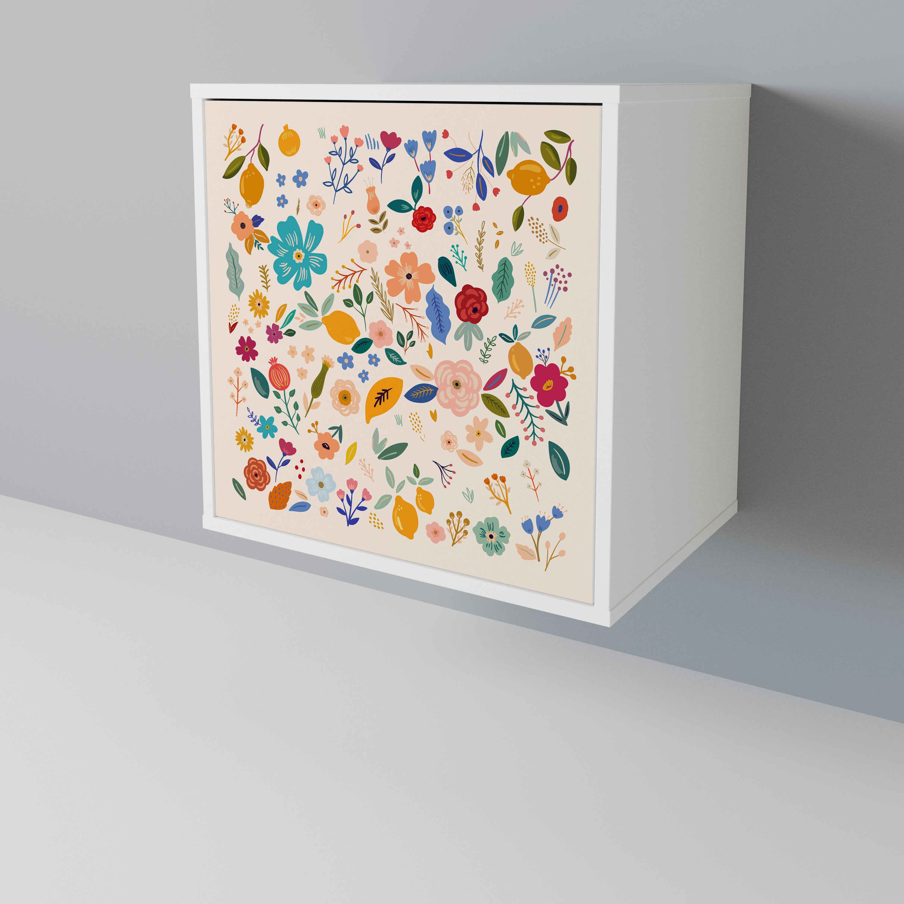 FLORAL COMBINATION 1-Door Sideboard
