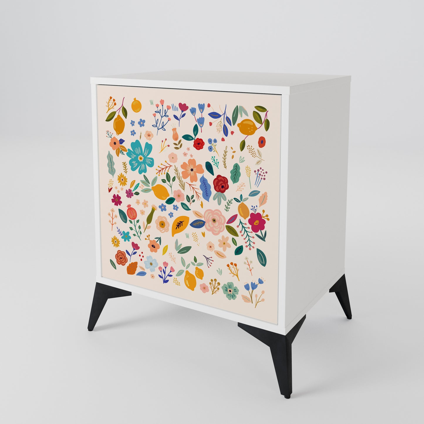 FLORAL COMBINATION 1-Door Sideboard