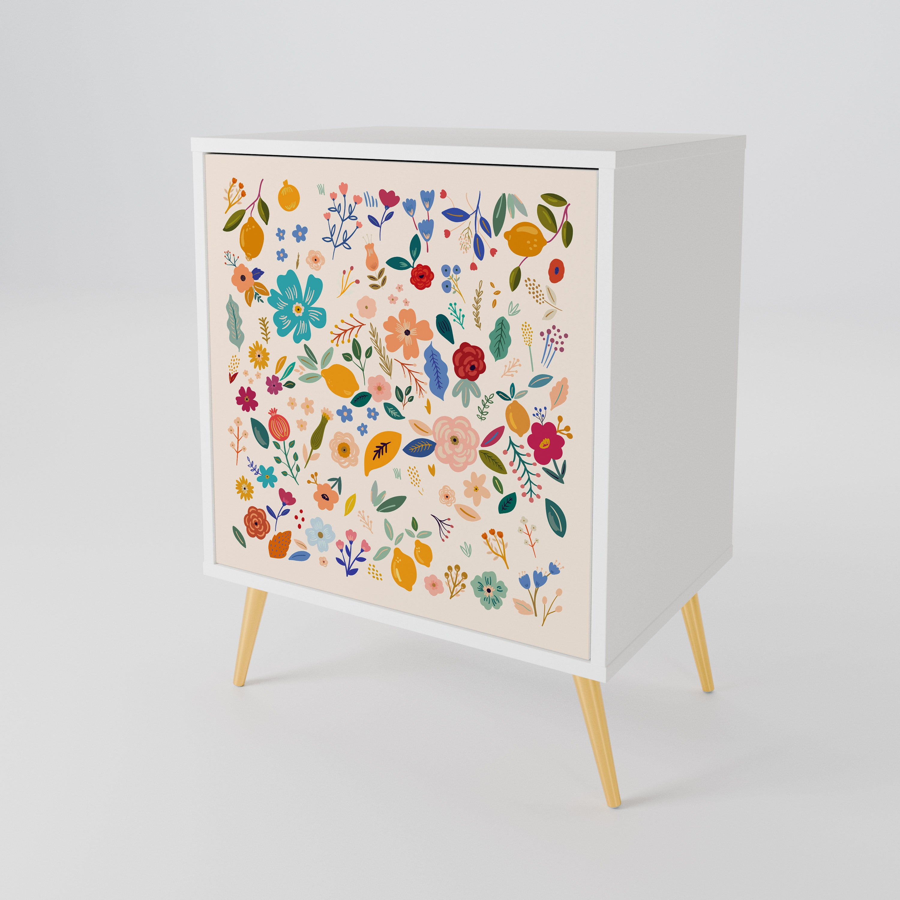 FLORAL COMBINATION 1-Door Sideboard
