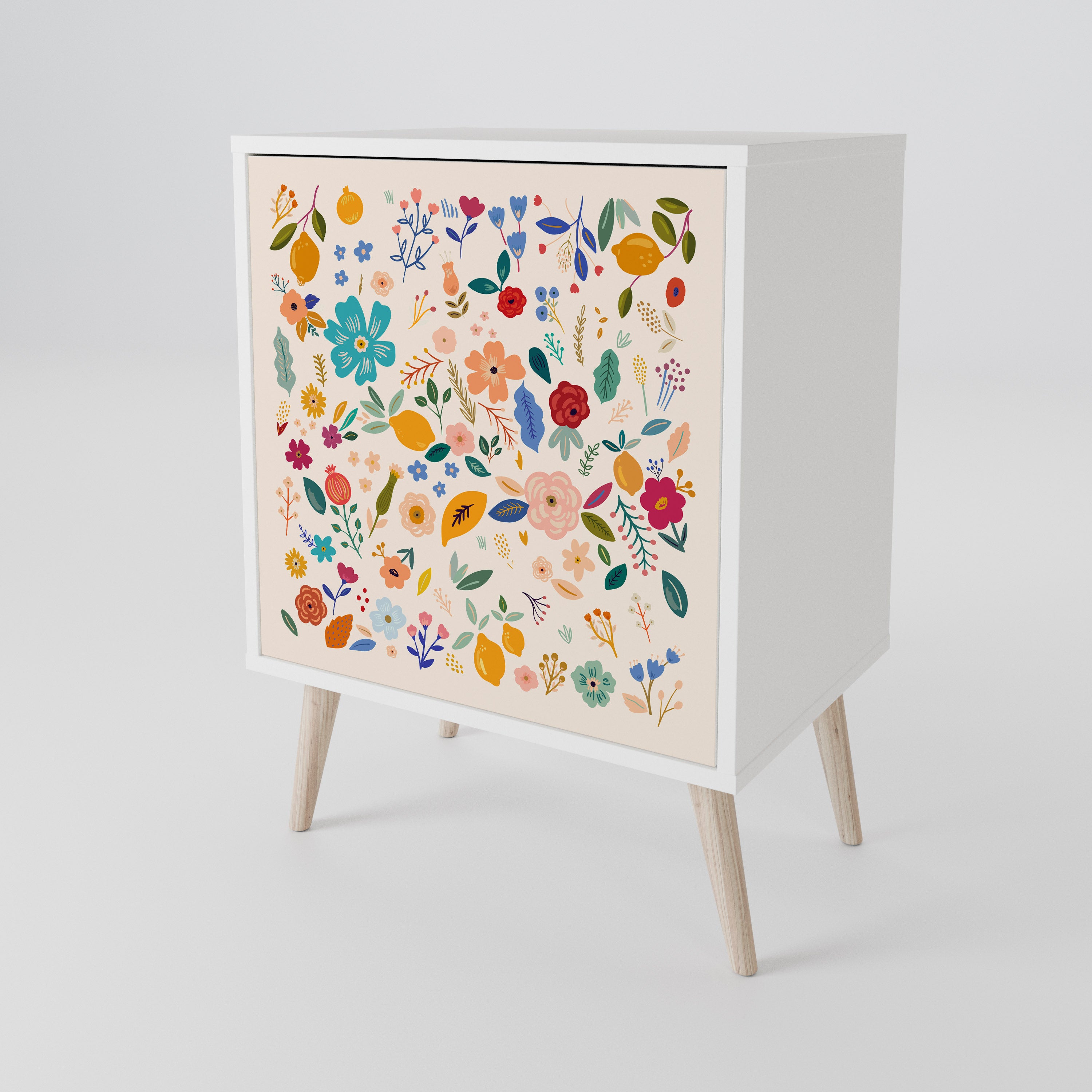 FLORAL COMBINATION 1-Door Sideboard