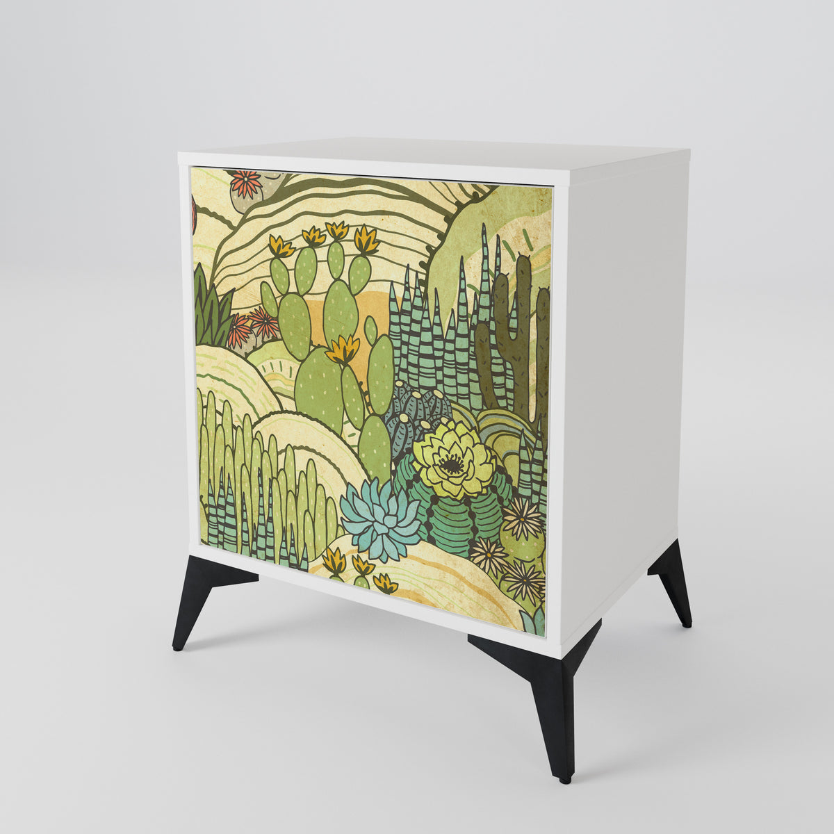SUCCULENTS KALEIDOSCOPE 1-türiges Sideboard