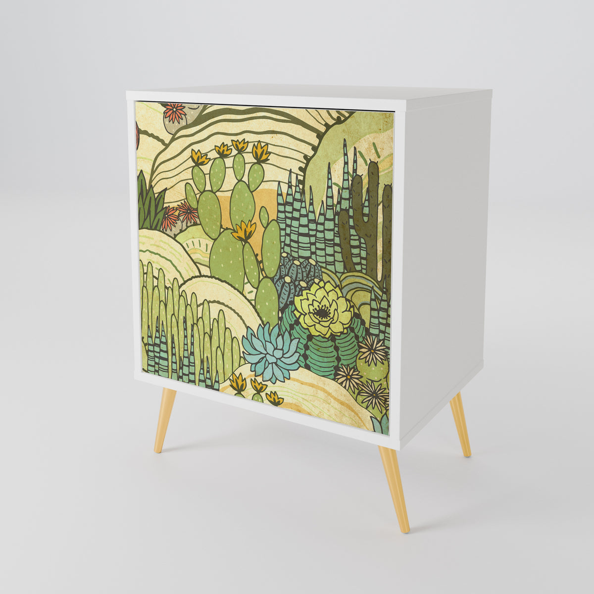 SUCCULENTS KALEIDOSCOPE 1-türiges Sideboard