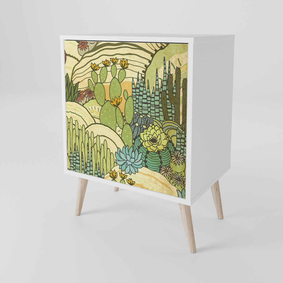 SUCCULENTS KALEIDOSCOPE 1-türiges Sideboard
