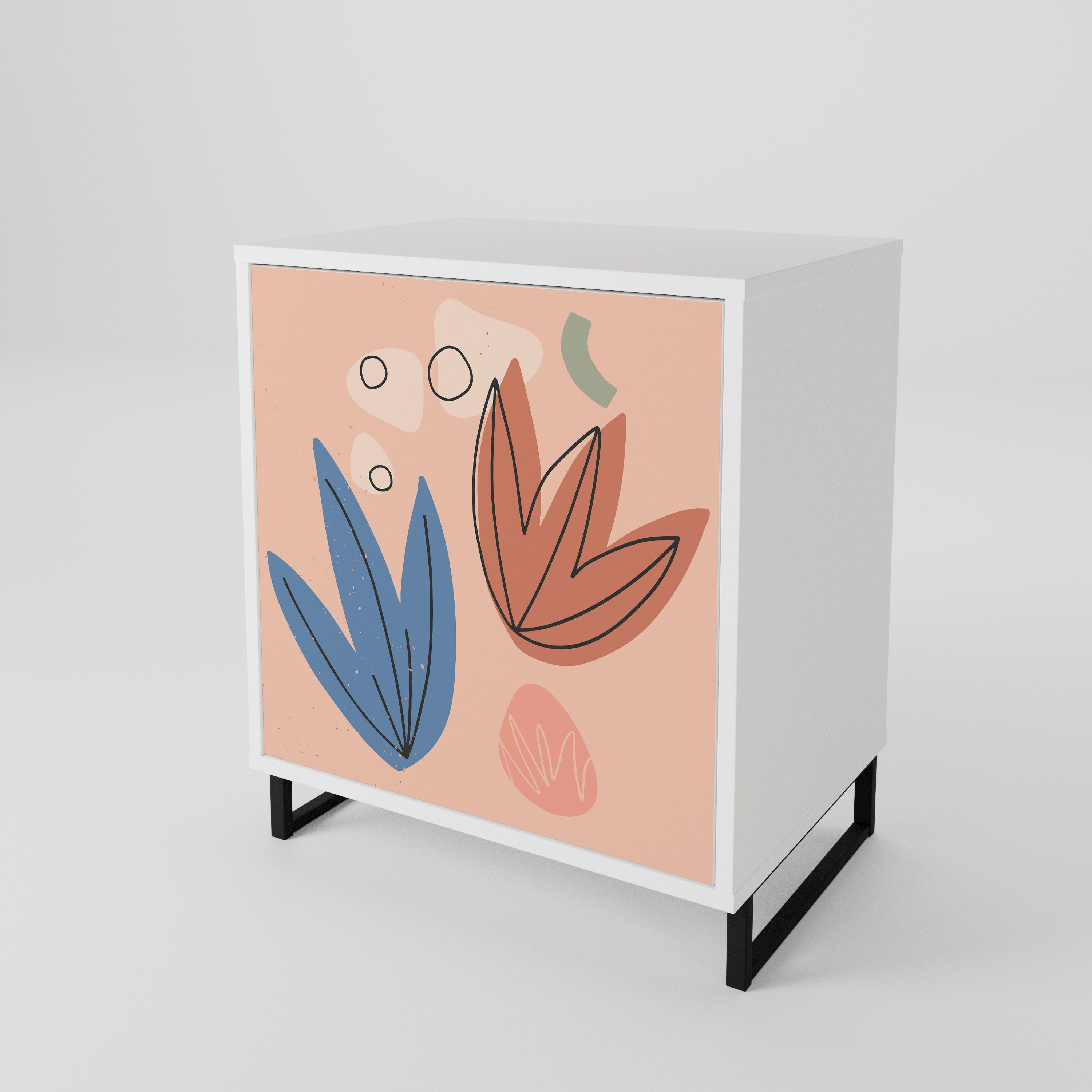 PASTEL DESTINY 1-Door Sideboard