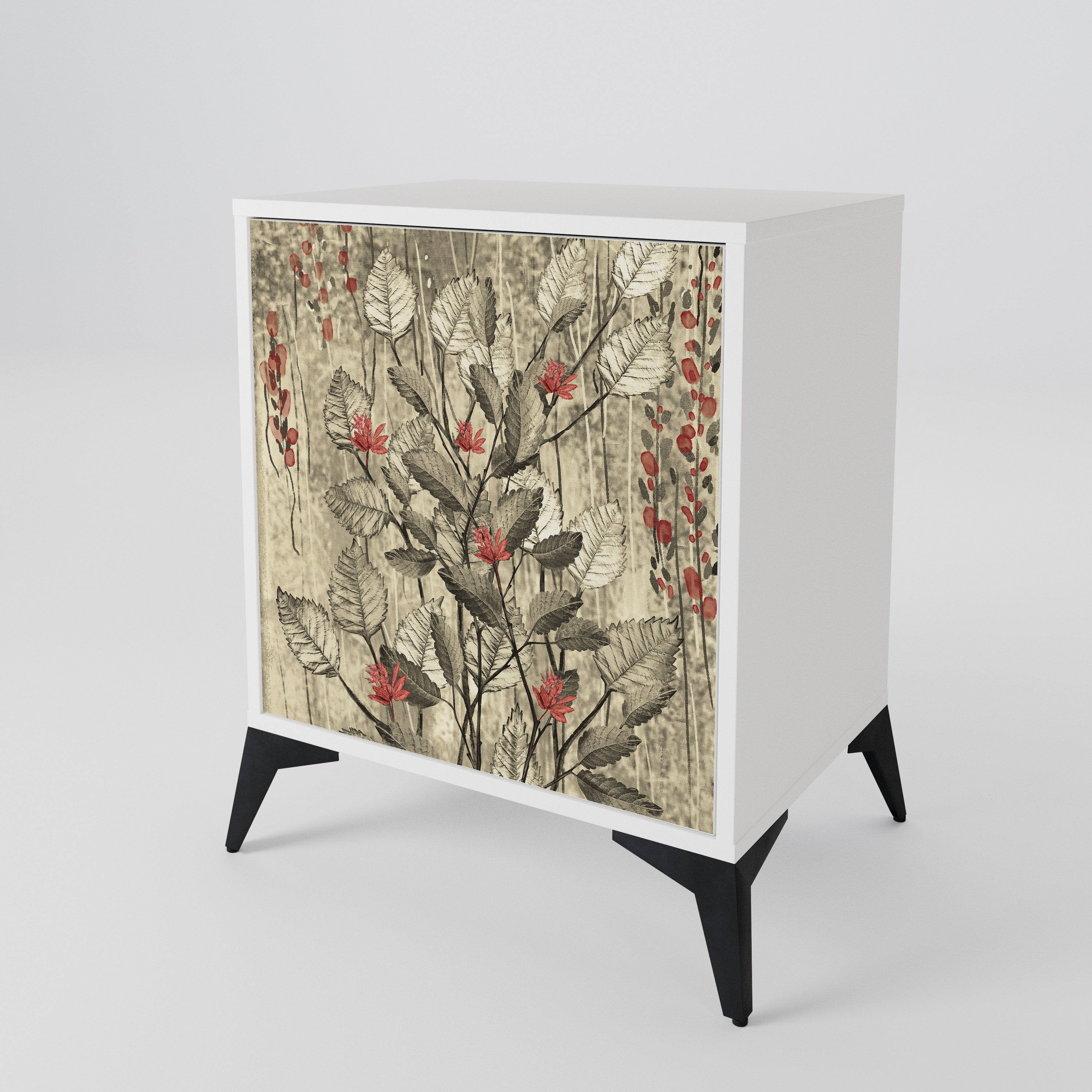 HERBAL GRACE 1-Door Sideboard