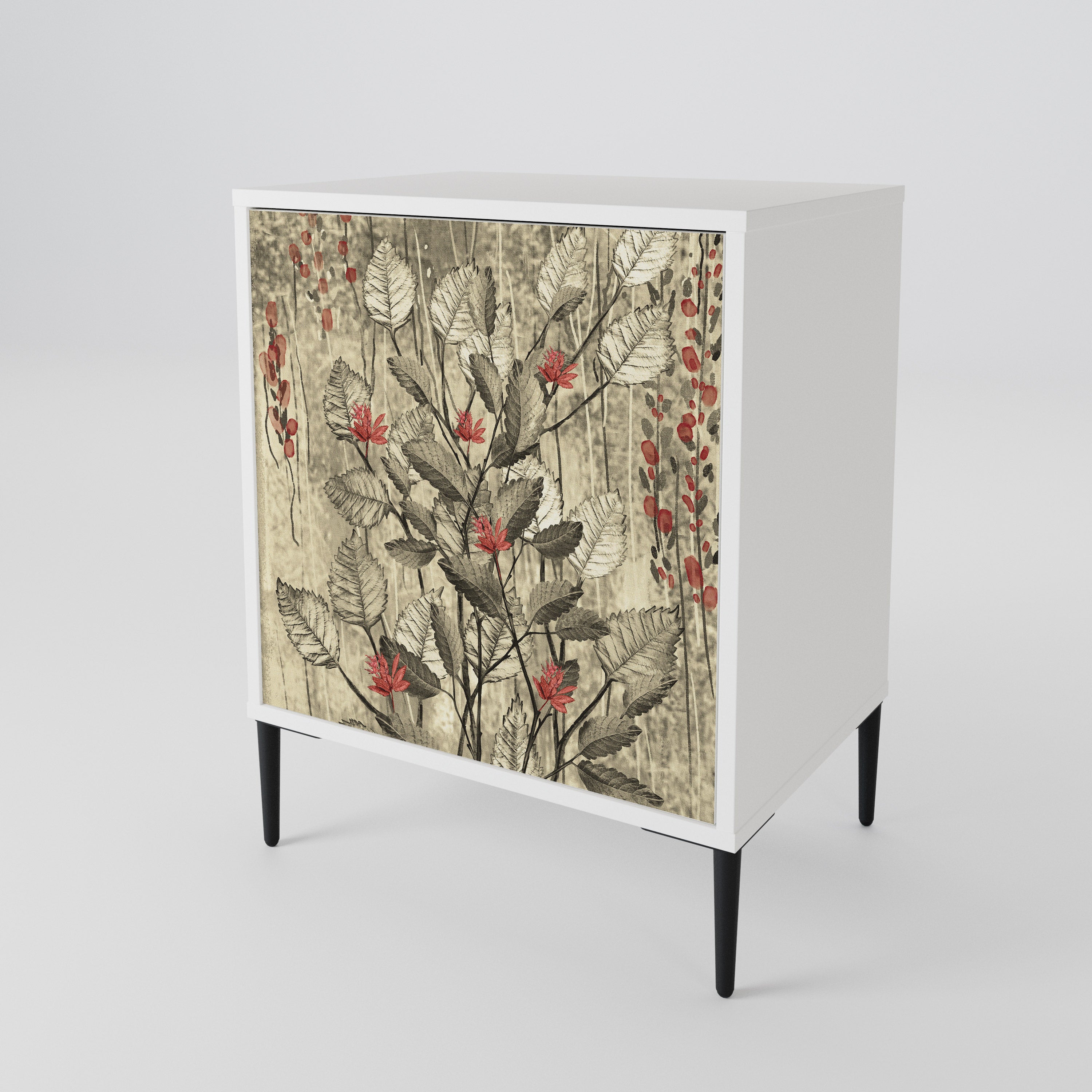 HERBAL GRACE 1-Door Sideboard