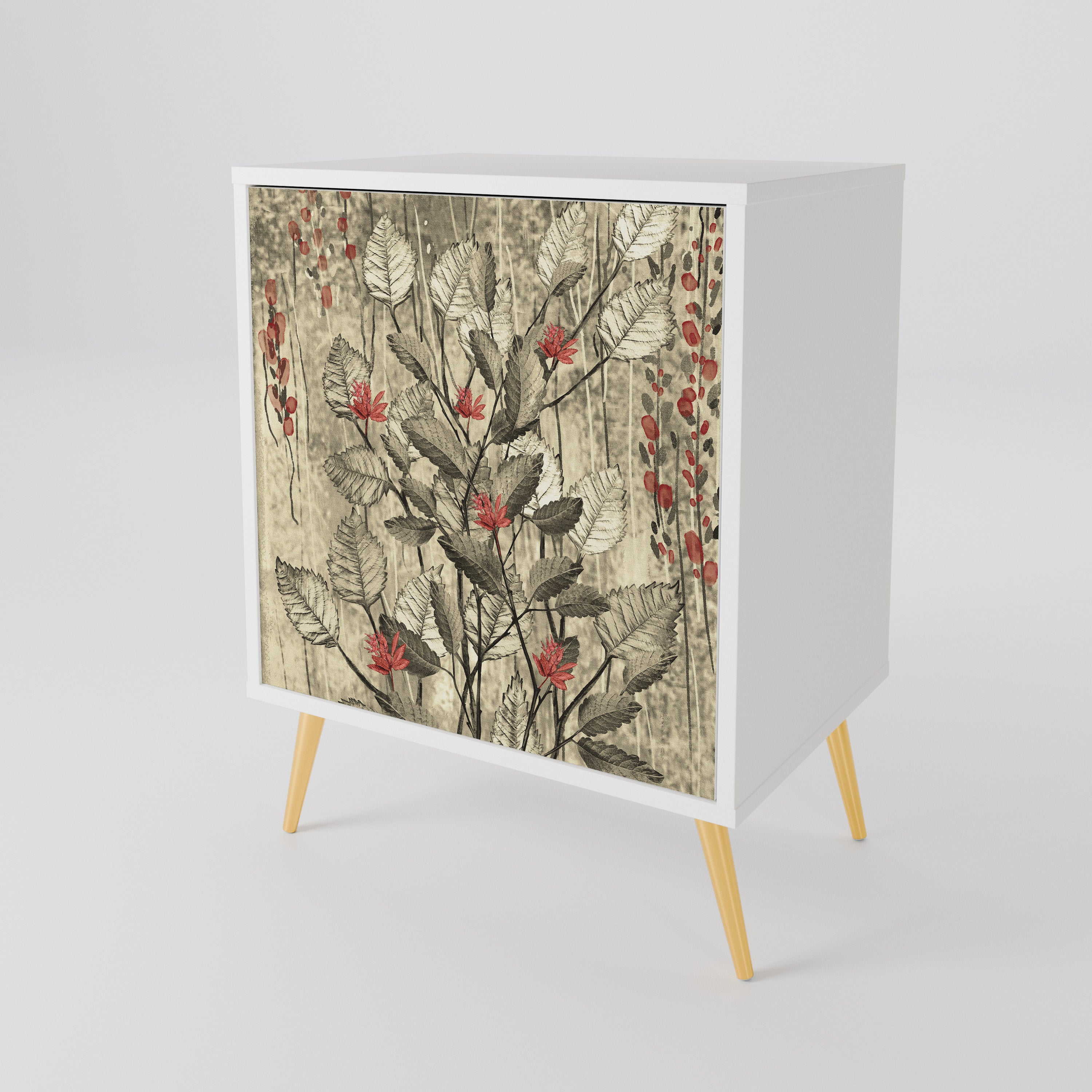 HERBAL GRACE 1-Door Sideboard