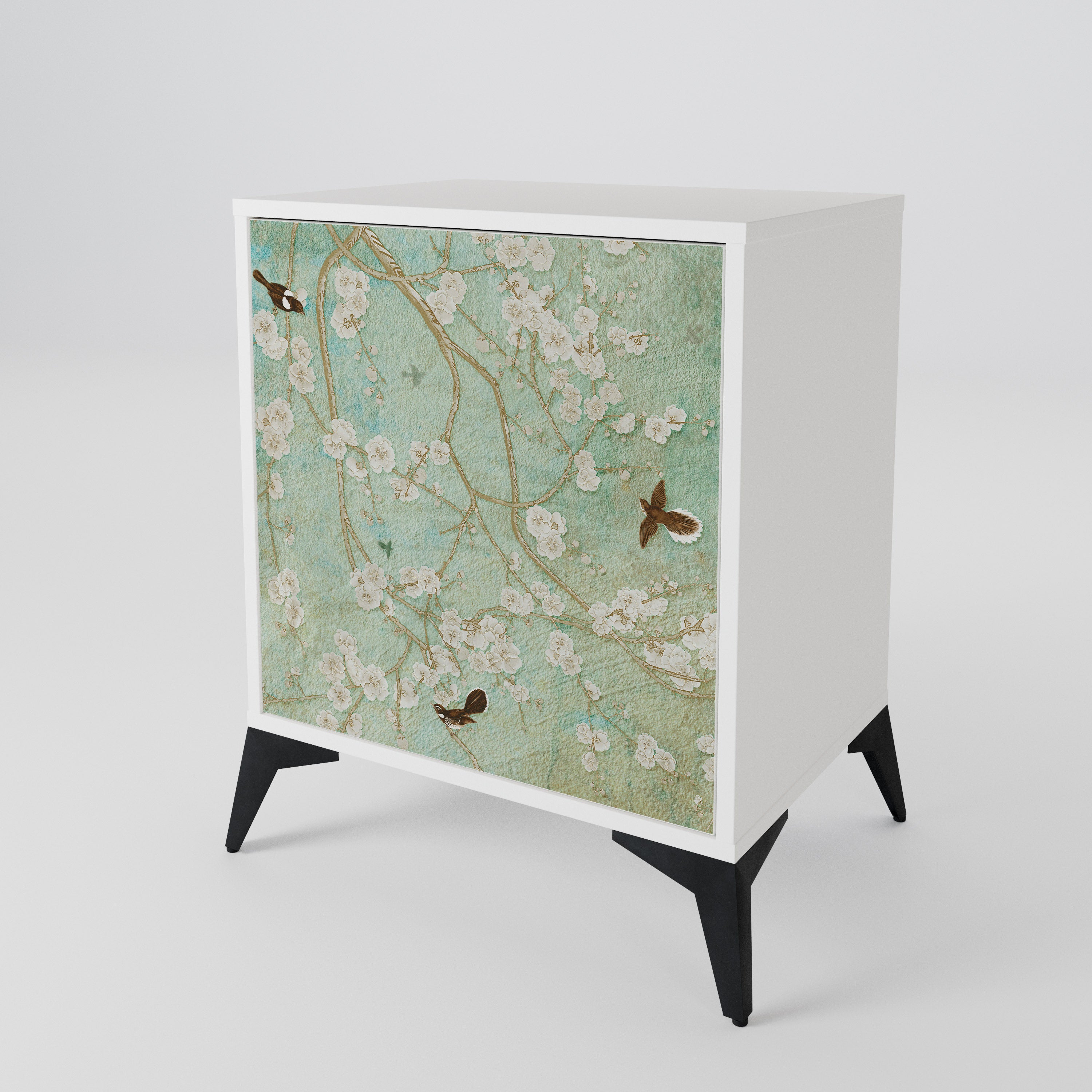 BLOOMING CHARM 1-Door Sideboard