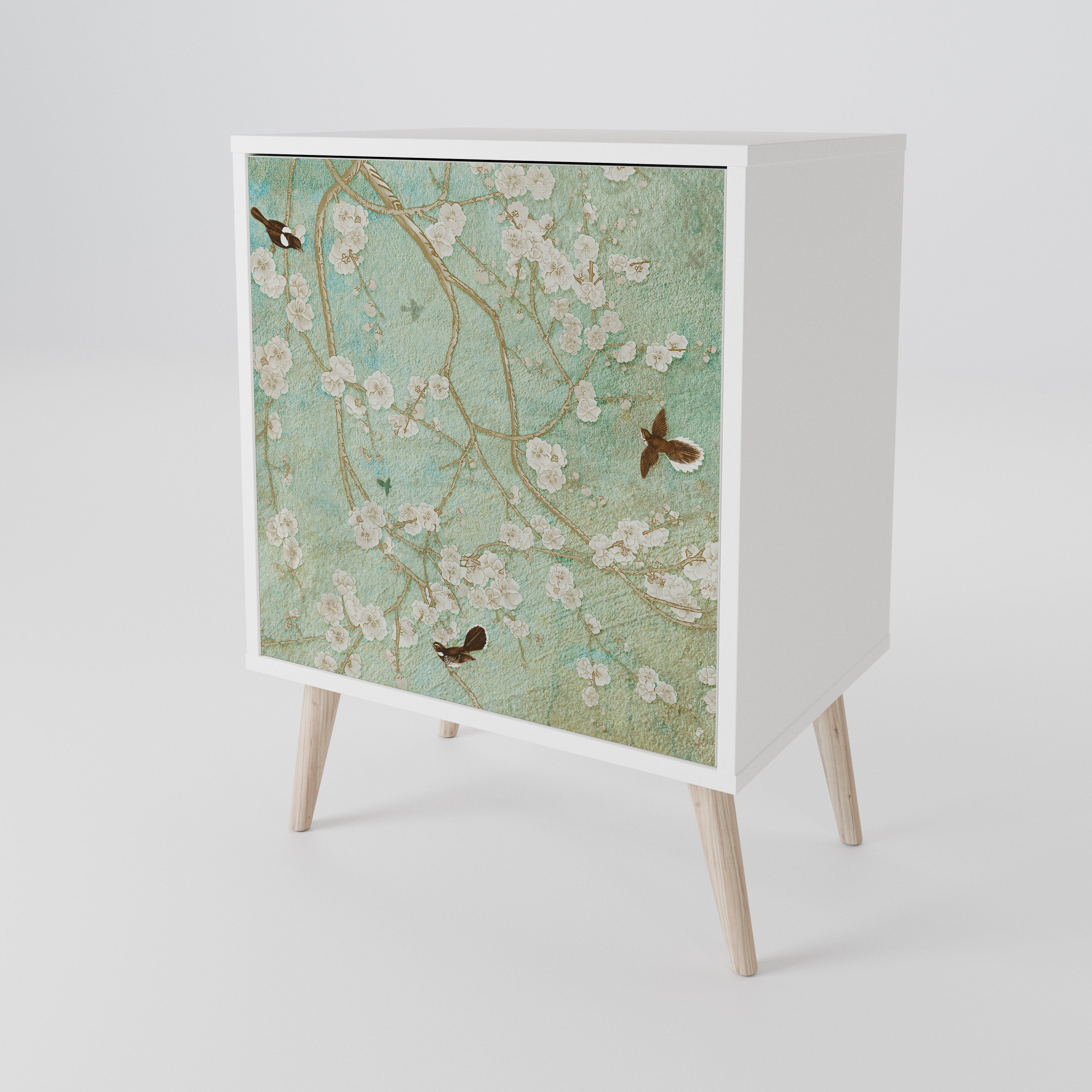 BLOOMING CHARM 1-Door Sideboard