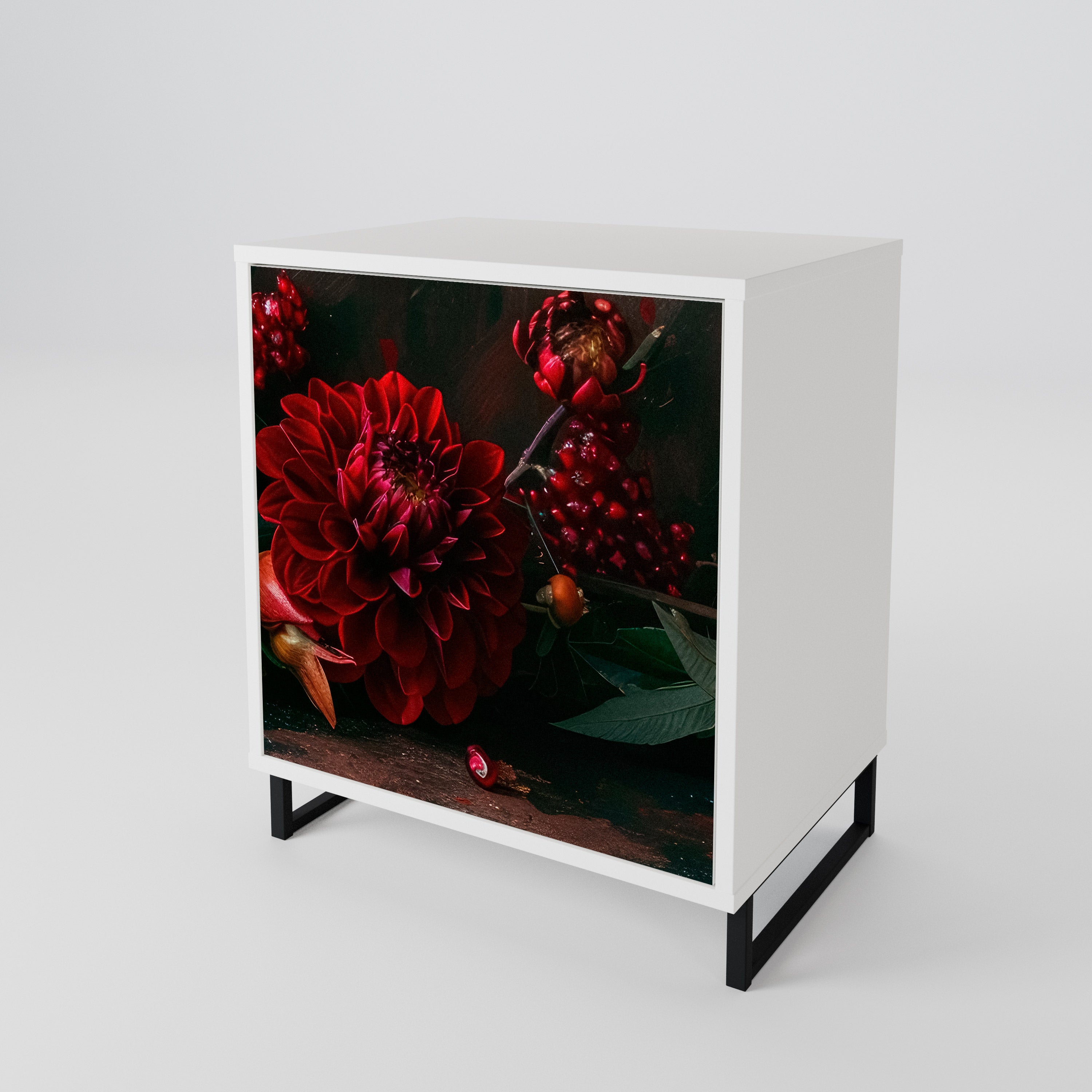 DAHLIAS AND POMEGRANATES 1-türiges Sideboard