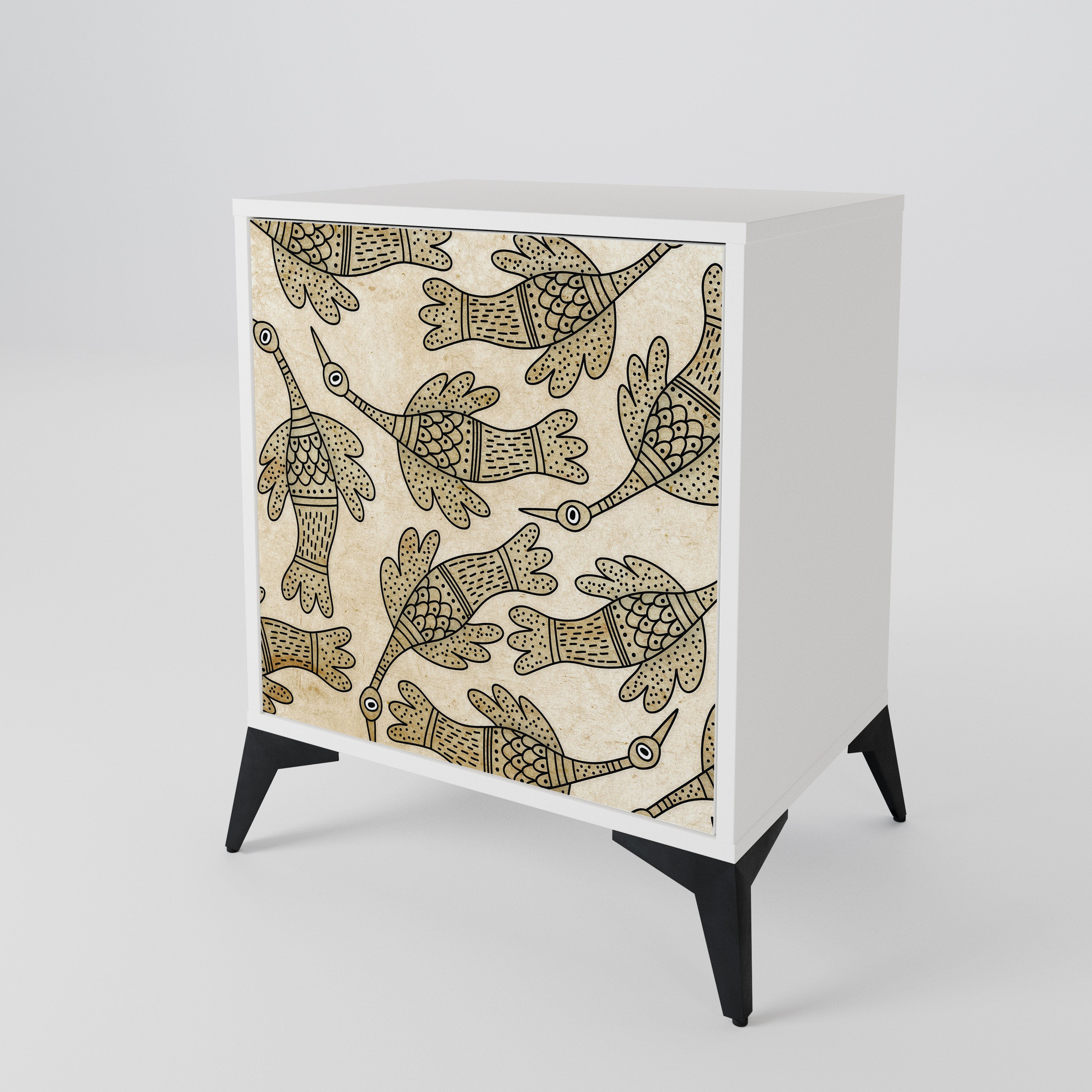 ALMONDINE SONGBIRD 1-Door Sideboard