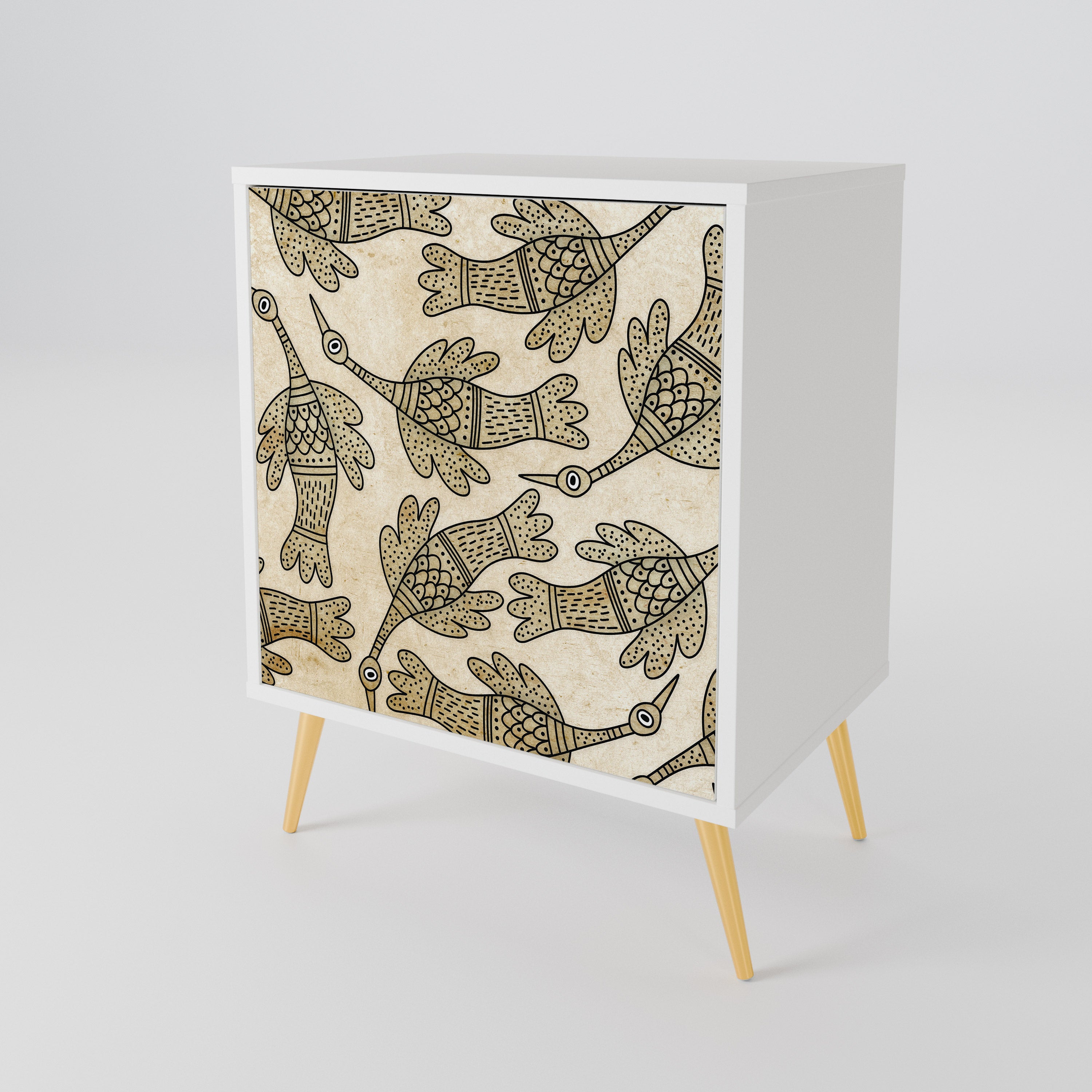 ALMONDINE SONGBIRD 1-Door Sideboard