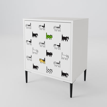 CATS COMPILATION 1-türiges Sideboard