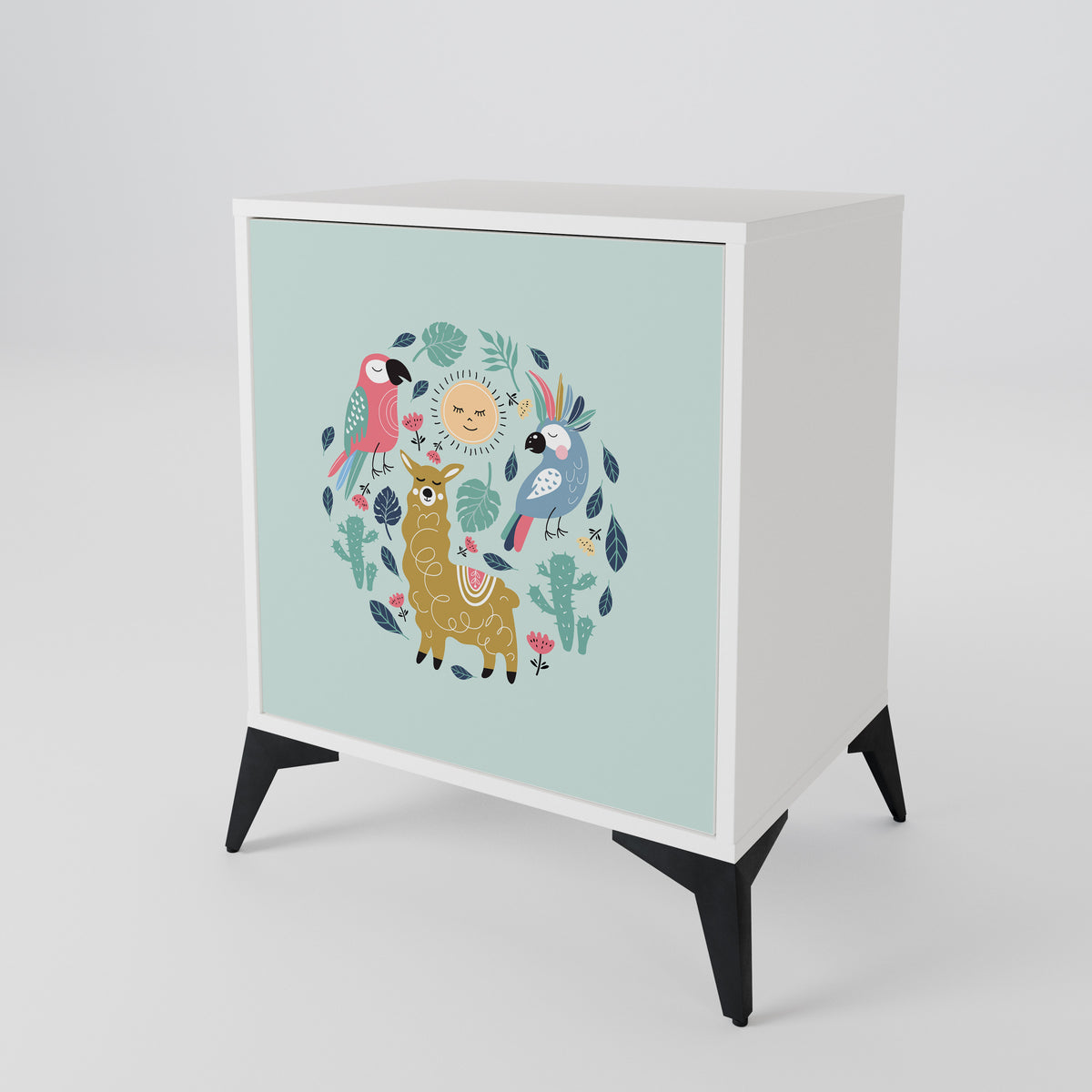 COLORFUL ALPACAS 1-türiges Sideboard